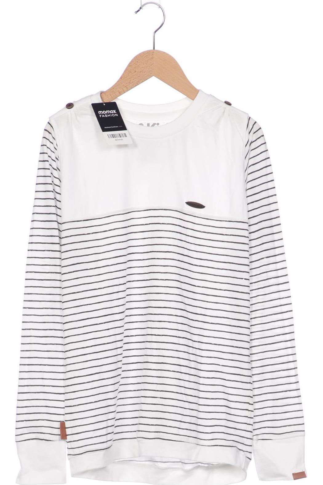 

Alife & Kickin Damen Langarmshirt, weiß, Gr. 38