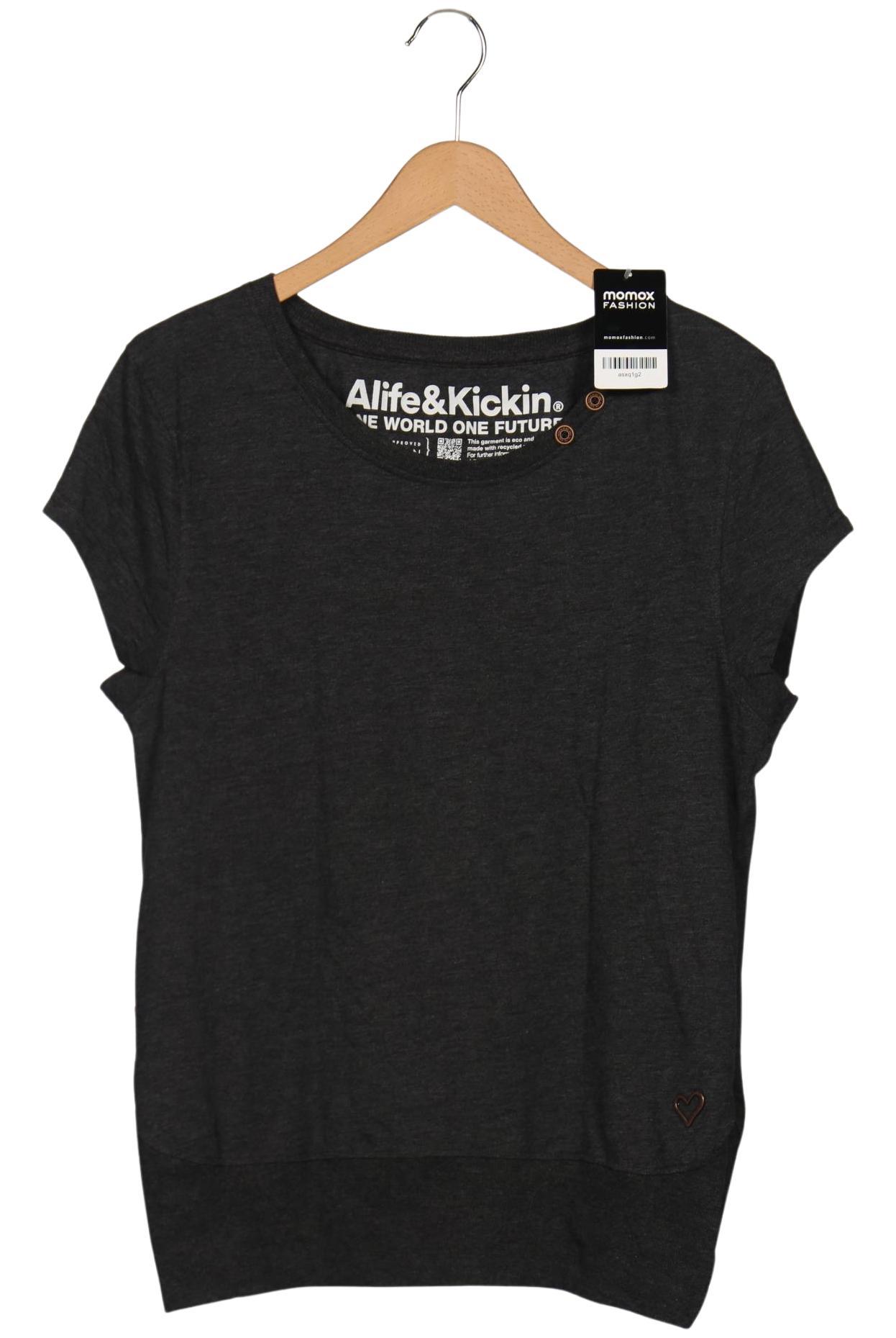

Alife & Kickin Damen T-Shirt, grau, Gr. 44
