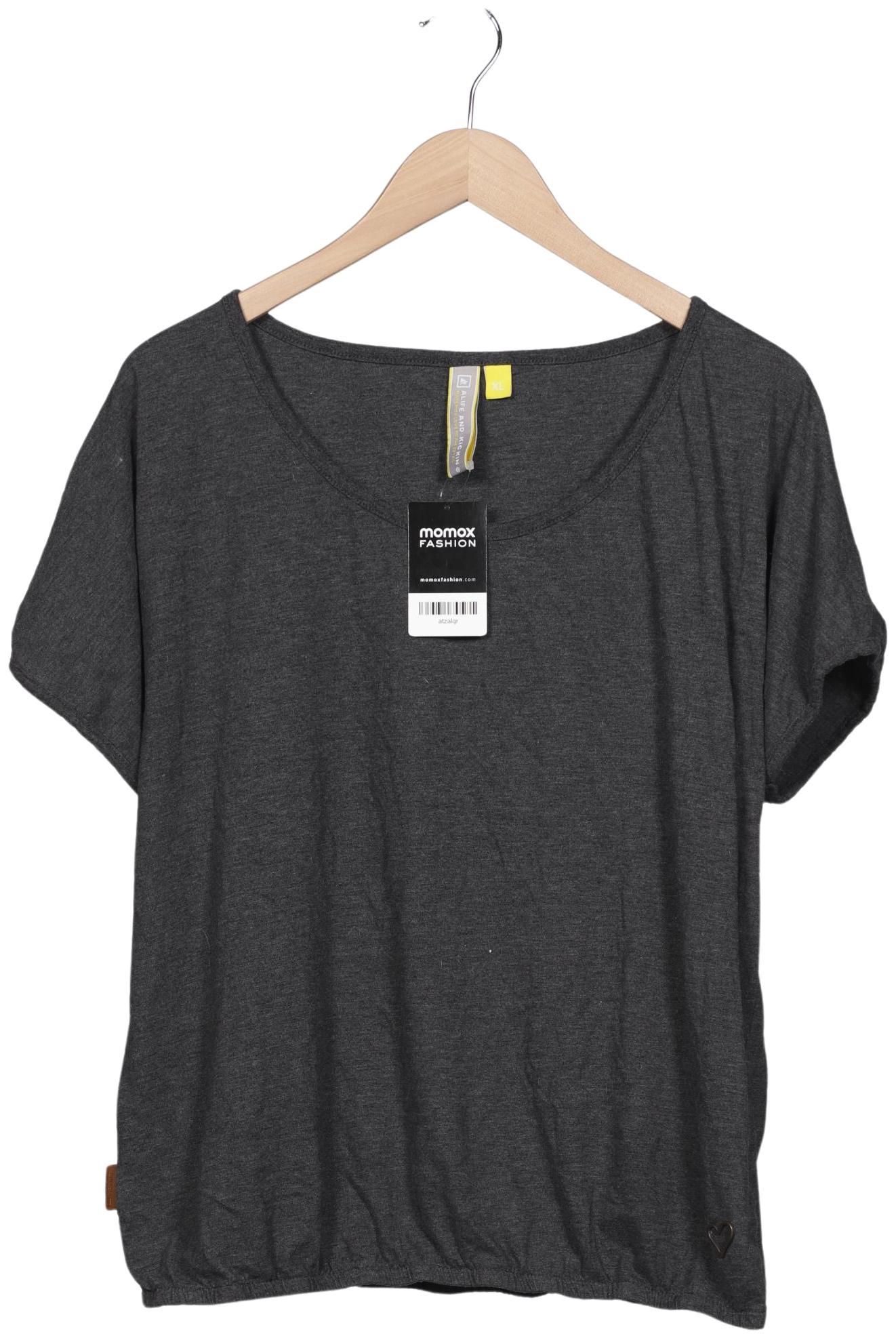 

Alife & Kickin Damen T-Shirt, grau, Gr. 44