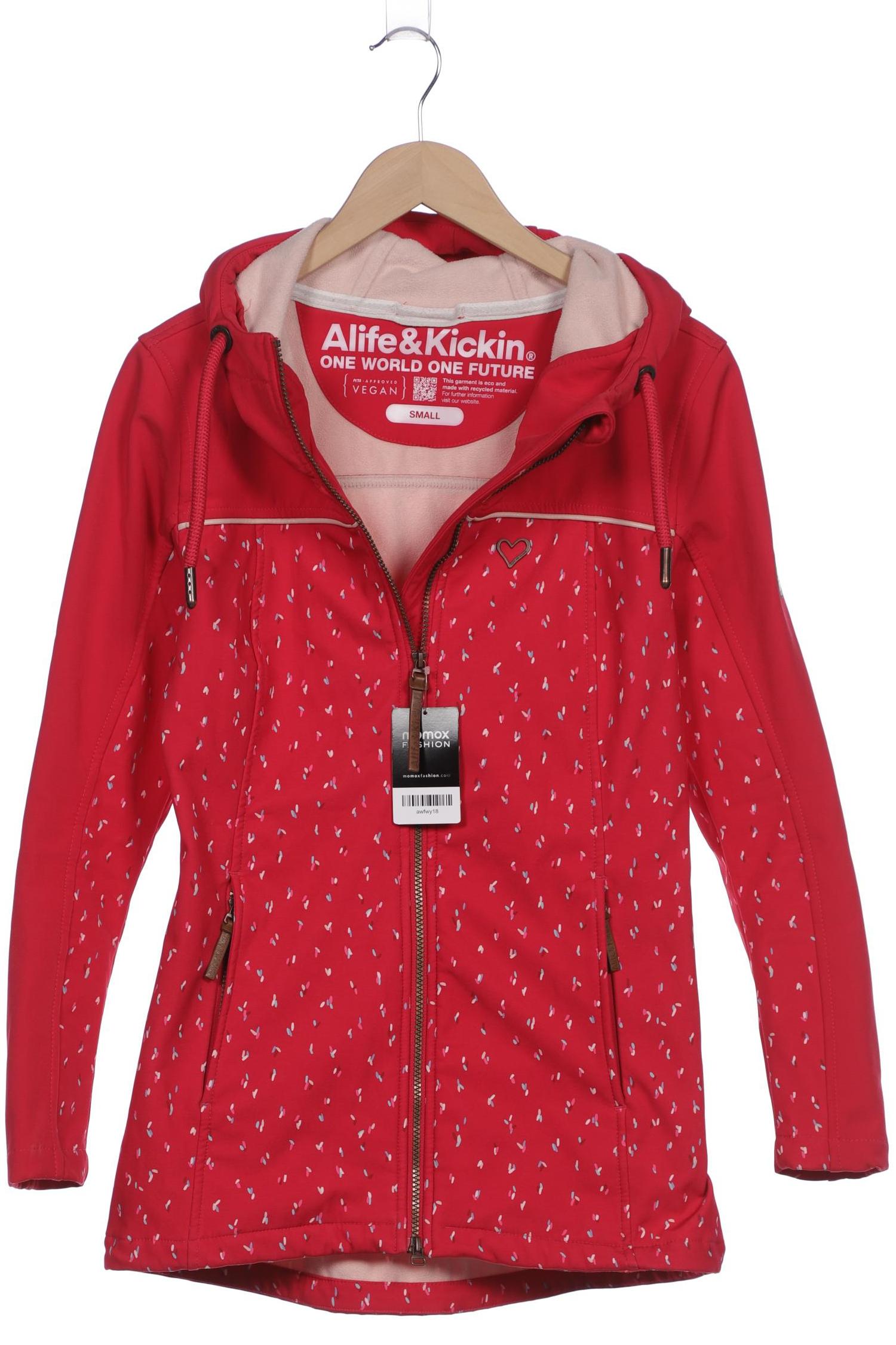 

Alife & Kickin Damen Jacke, rot, Gr. 36