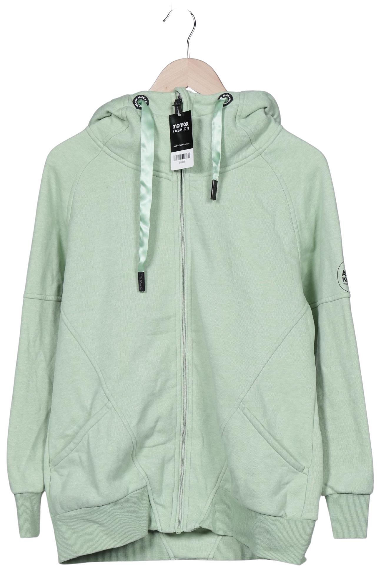 

Alife & Kickin Damen Kapuzenpullover, hellgrün, Gr. 34