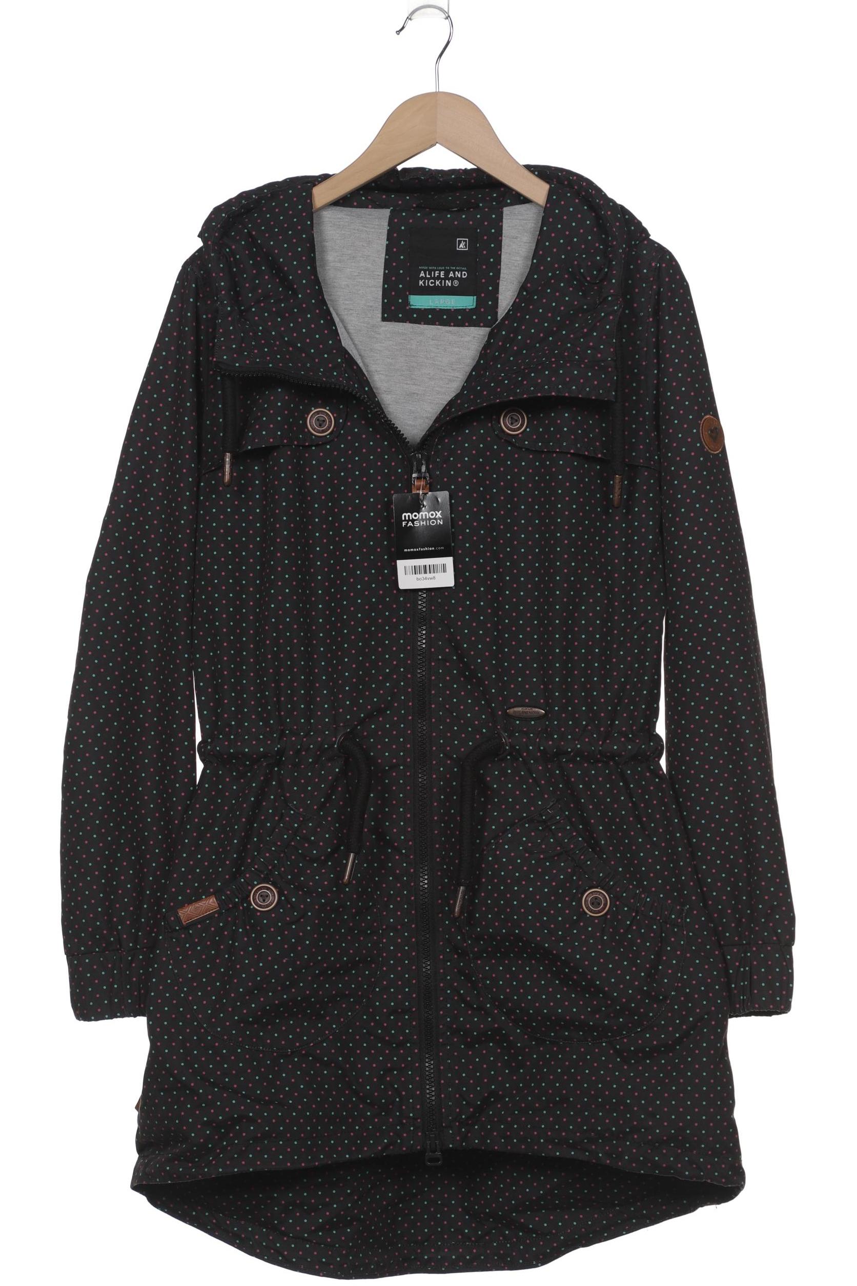 

Alife & Kickin Damen Mantel, schwarz, Gr. 42