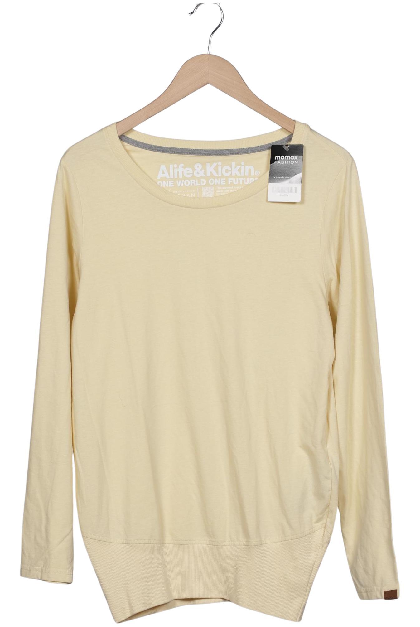 

Alife & Kickin Damen Langarmshirt, gelb, Gr. 44
