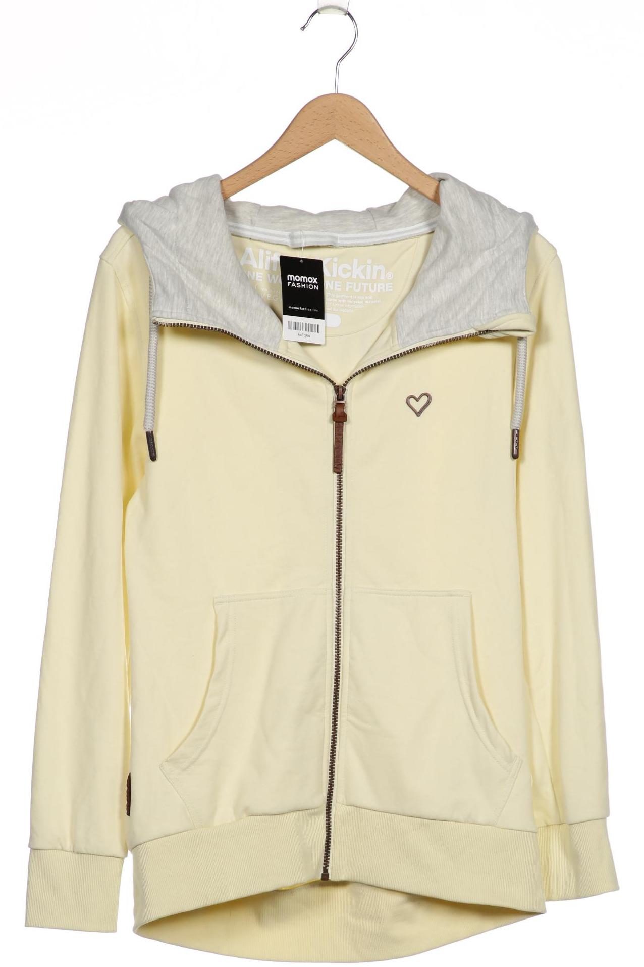 

Alife & Kickin Damen Kapuzenpullover, cremeweiß