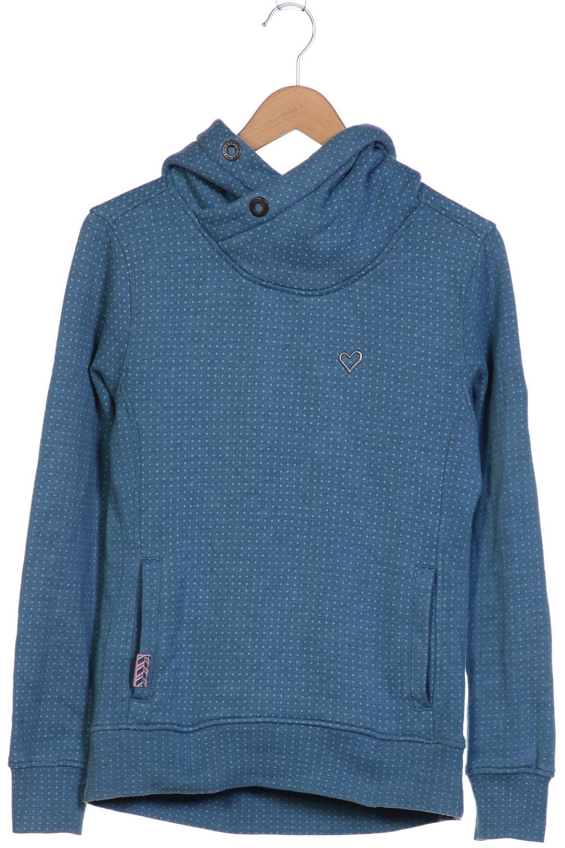 

Alife & Kickin Damen Kapuzenpullover, türkis, Gr. 38