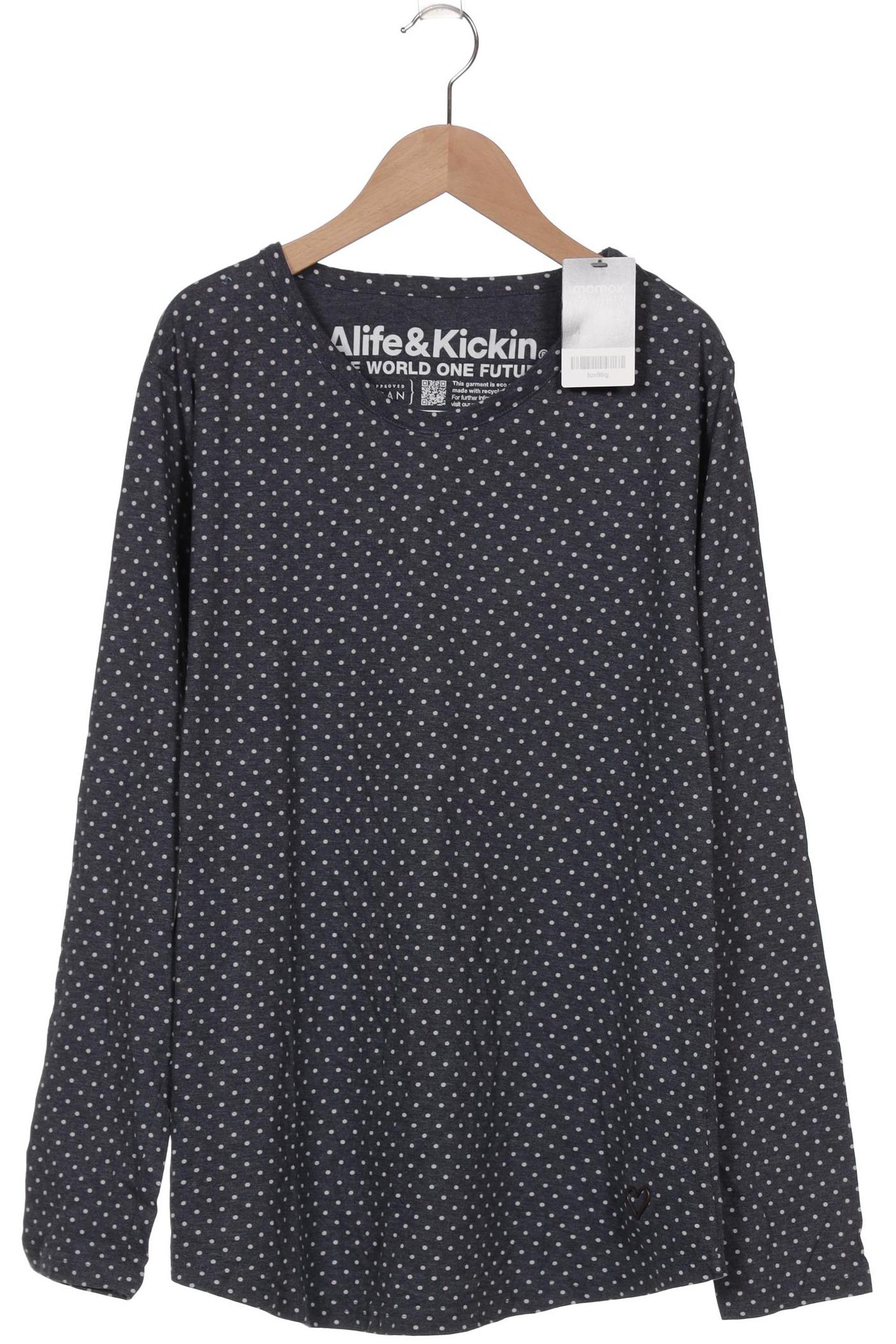 

Alife & Kickin Damen Langarmshirt, grau, Gr. 46