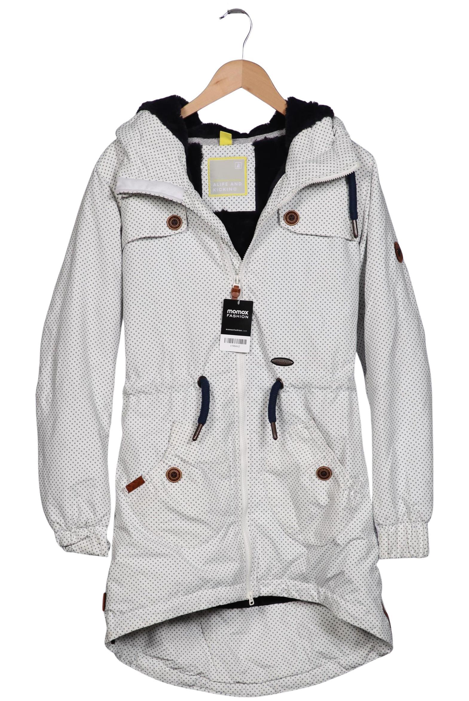 

Alife & Kickin Damen Mantel, weiß, Gr. 38