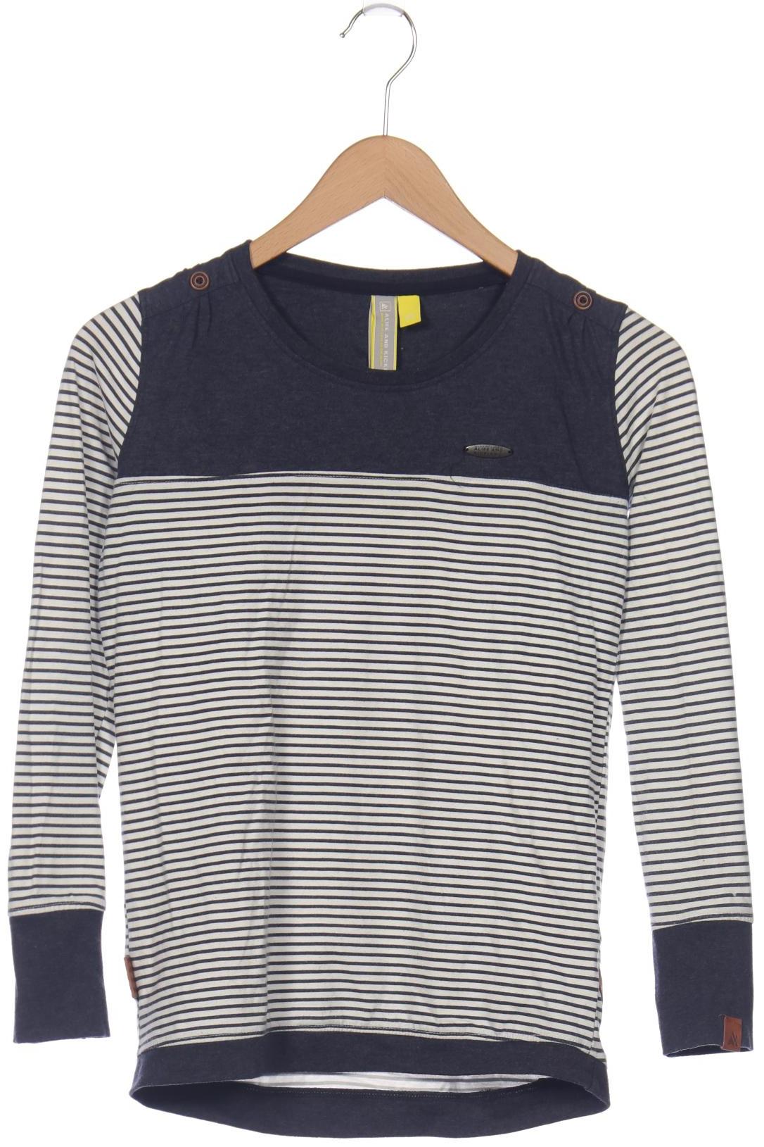 

Alife & Kickin Damen Langarmshirt, blau