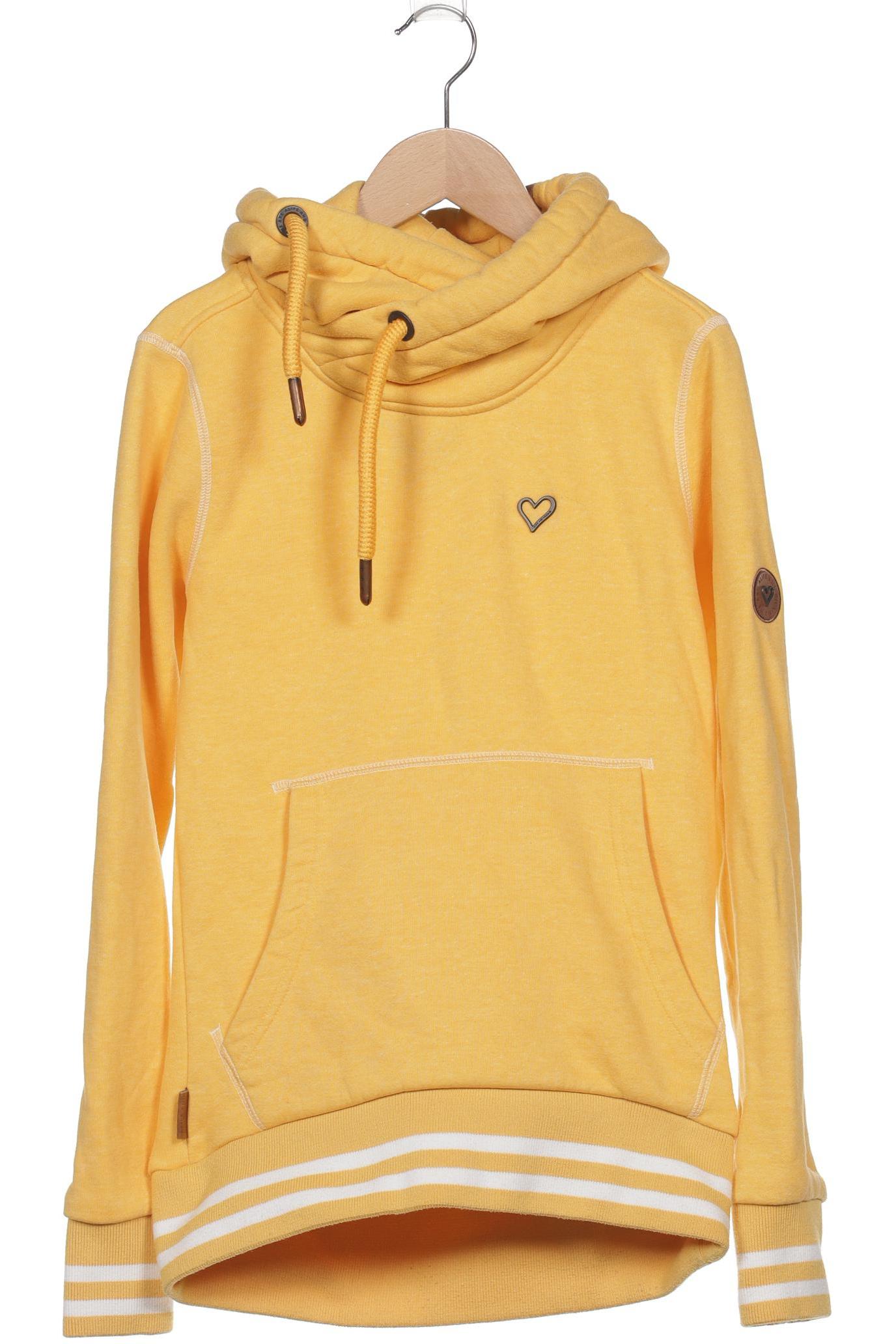 

Alife & Kickin Damen Kapuzenpullover, gelb, Gr. 34