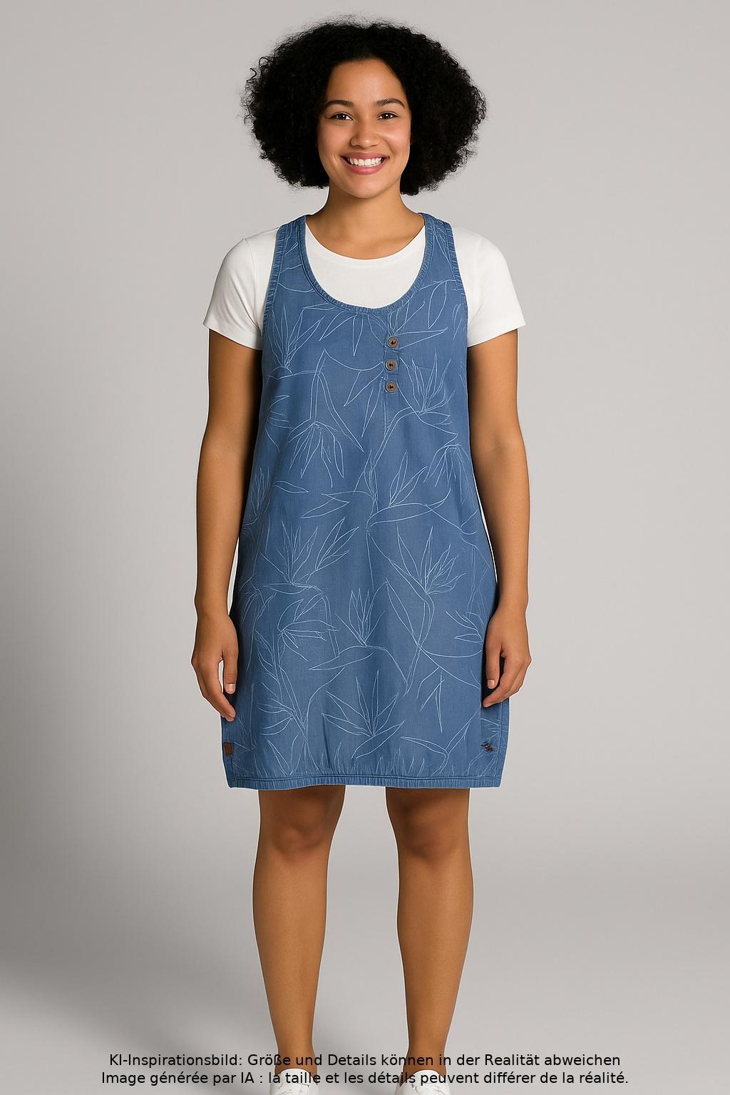 

Alife & Kickin Damen Kleid, hellblau, Gr. 36