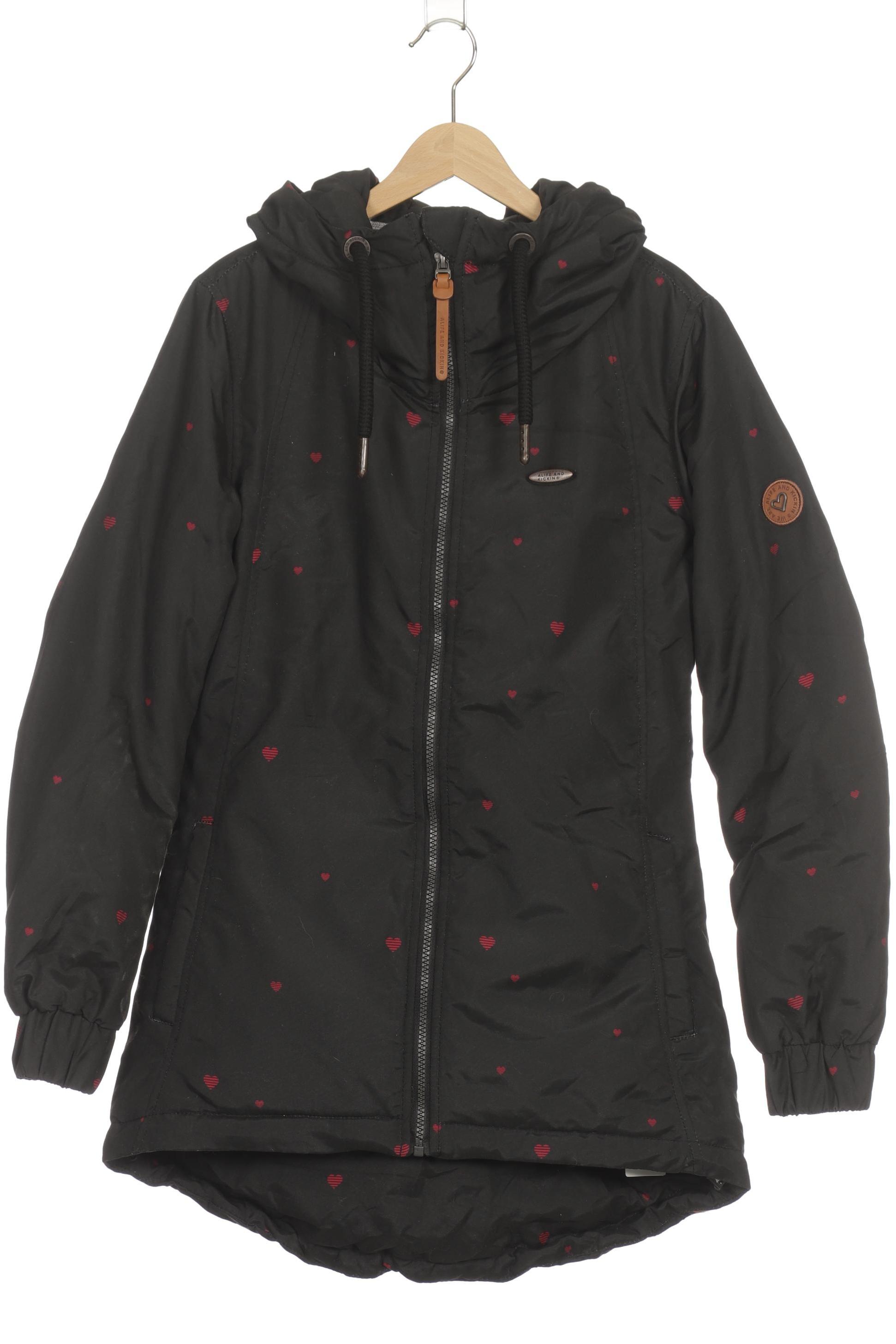 

Alife & Kickin Damen Mantel, schwarz, Gr. 34