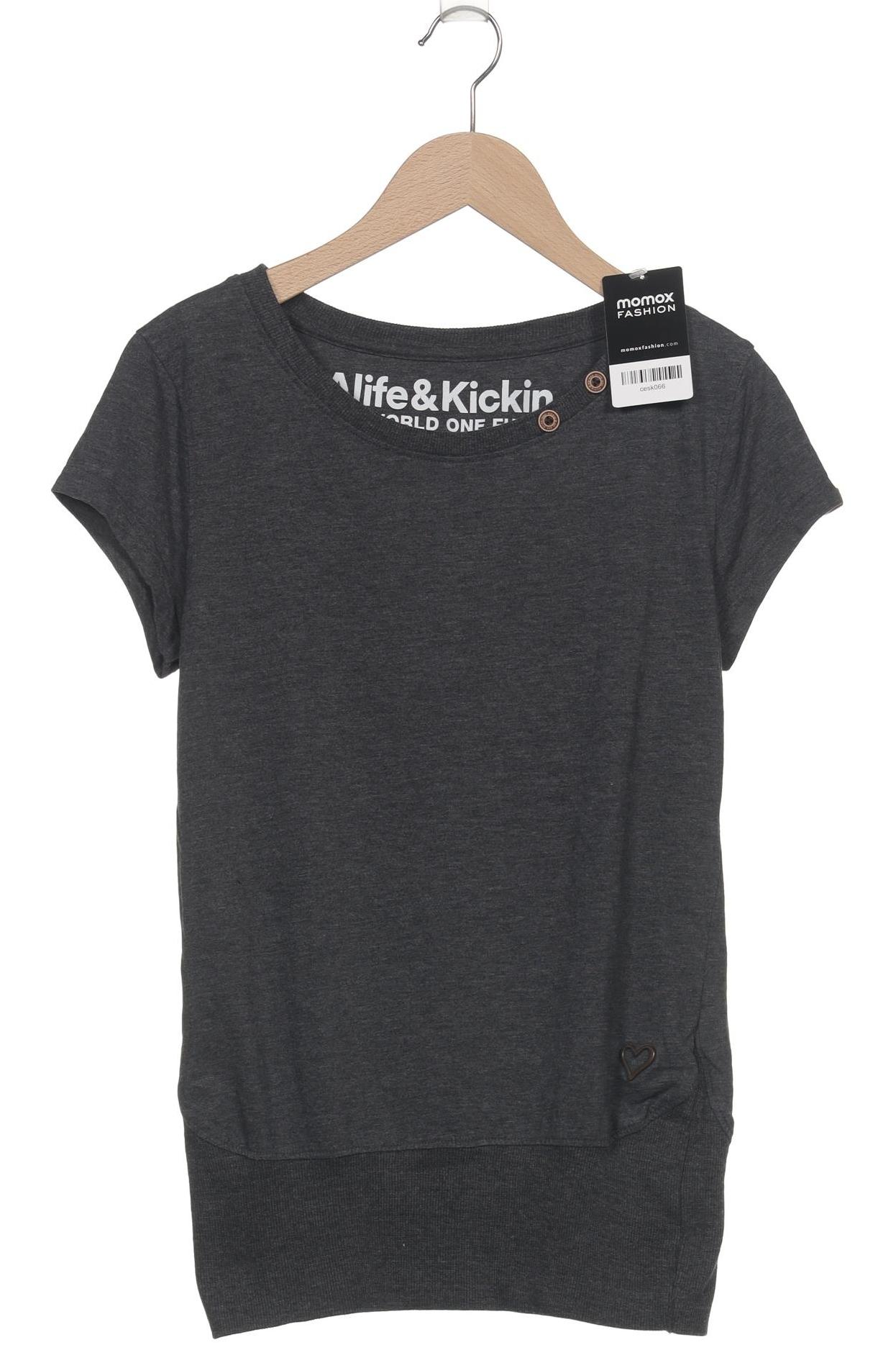 

Alife & Kickin Damen T-Shirt, grau, Gr. 36