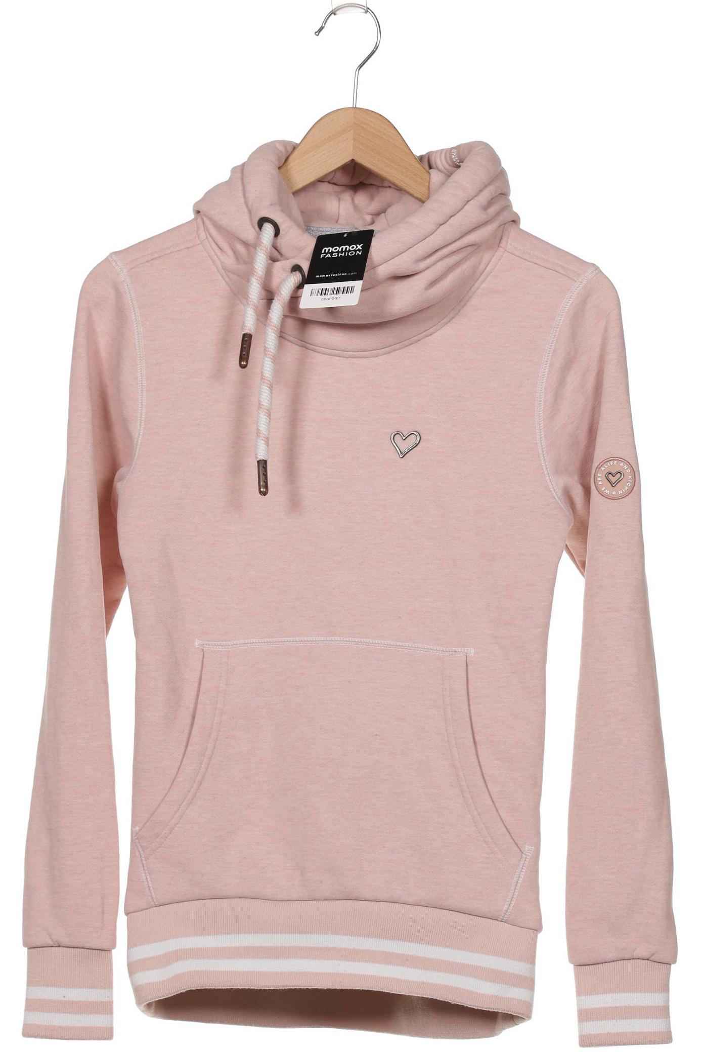 

Alife & Kickin Damen Kapuzenpullover, pink, Gr. 36