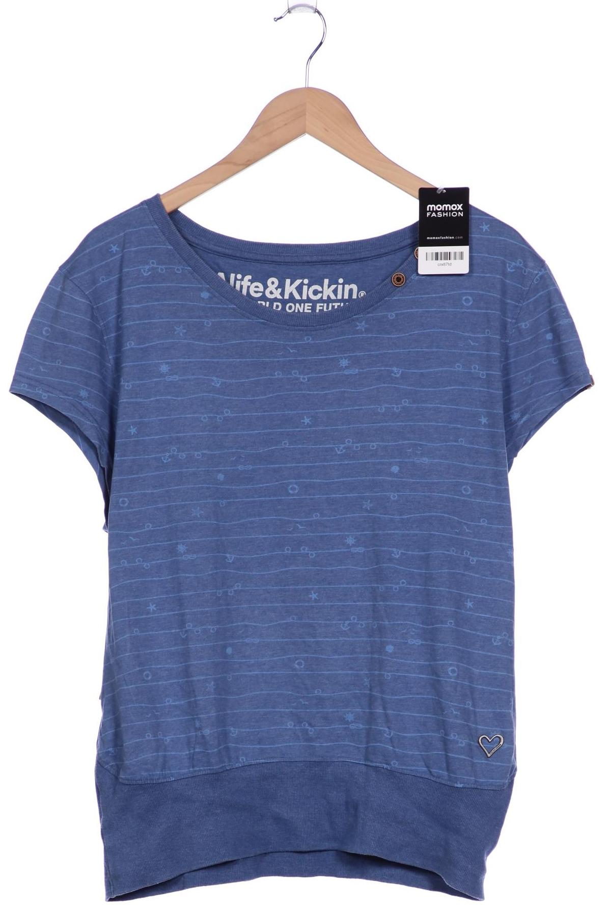 

Alife & Kickin Damen T-Shirt, blau, Gr. 46