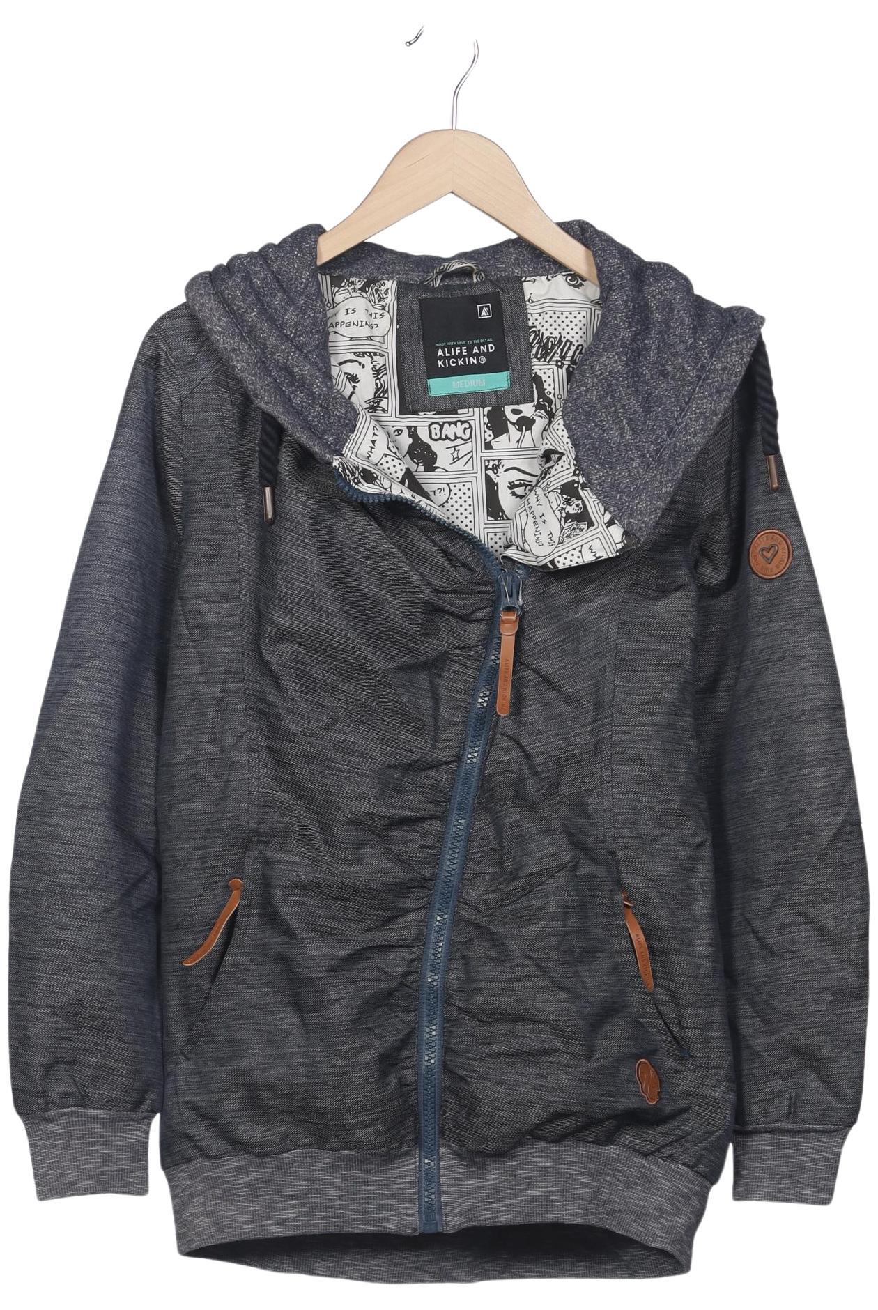

Alife & Kickin Damen Jacke, grau, Gr. 38