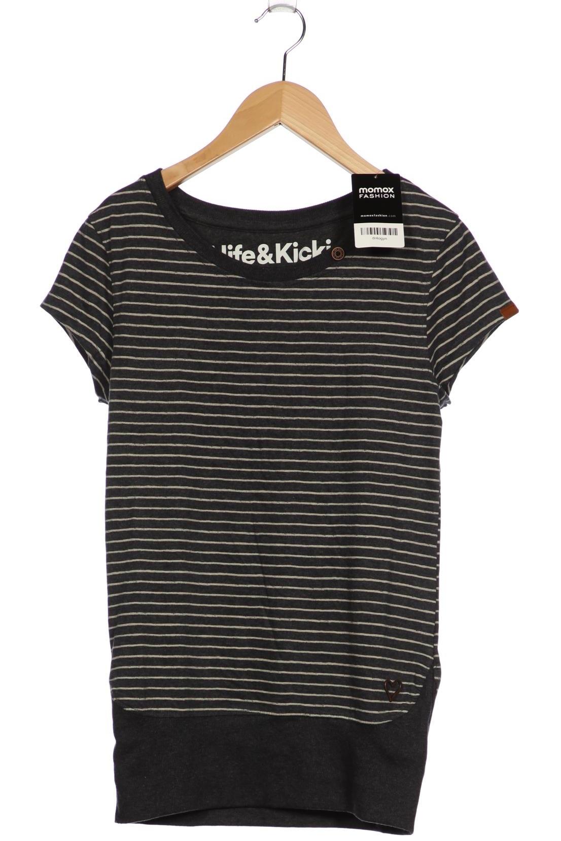 

Alife & Kickin Damen T-Shirt, grau, Gr. 34