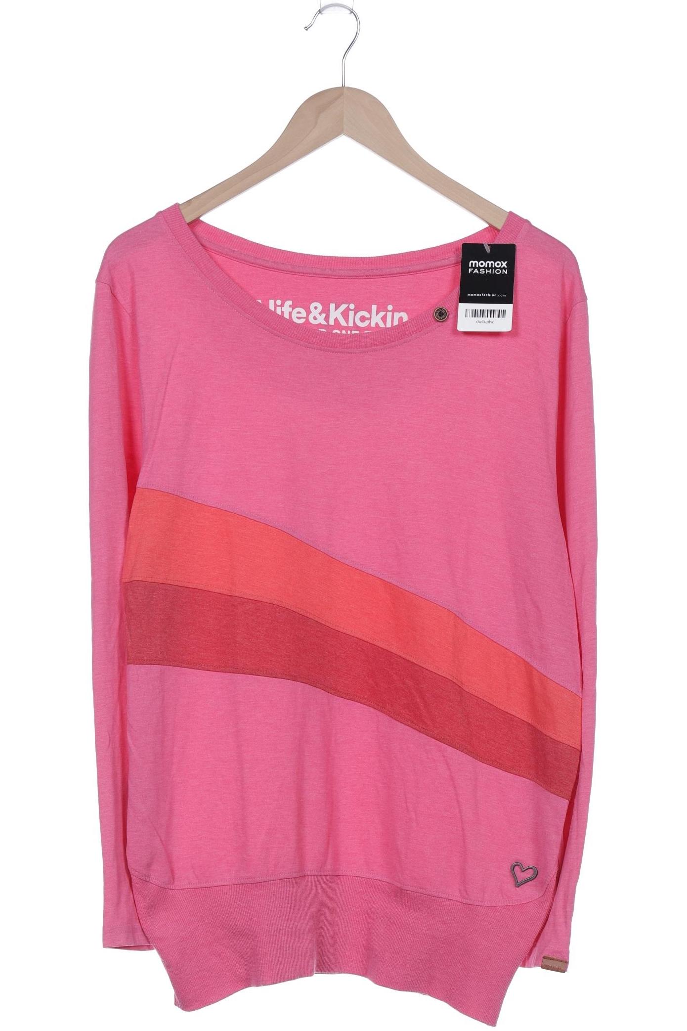 

Alife & Kickin Damen Langarmshirt, pink, Gr. 44