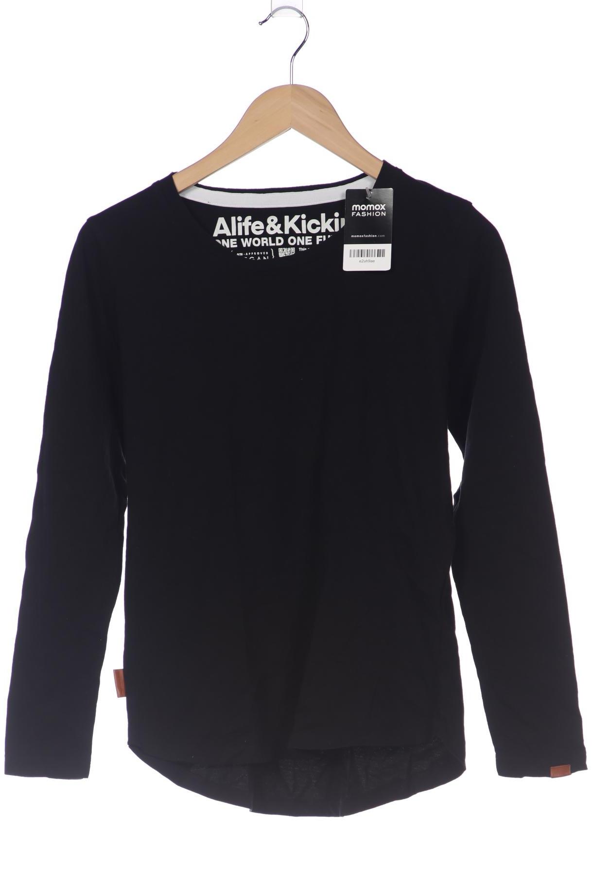 

Alife & Kickin Damen Langarmshirt, schwarz, Gr. 38