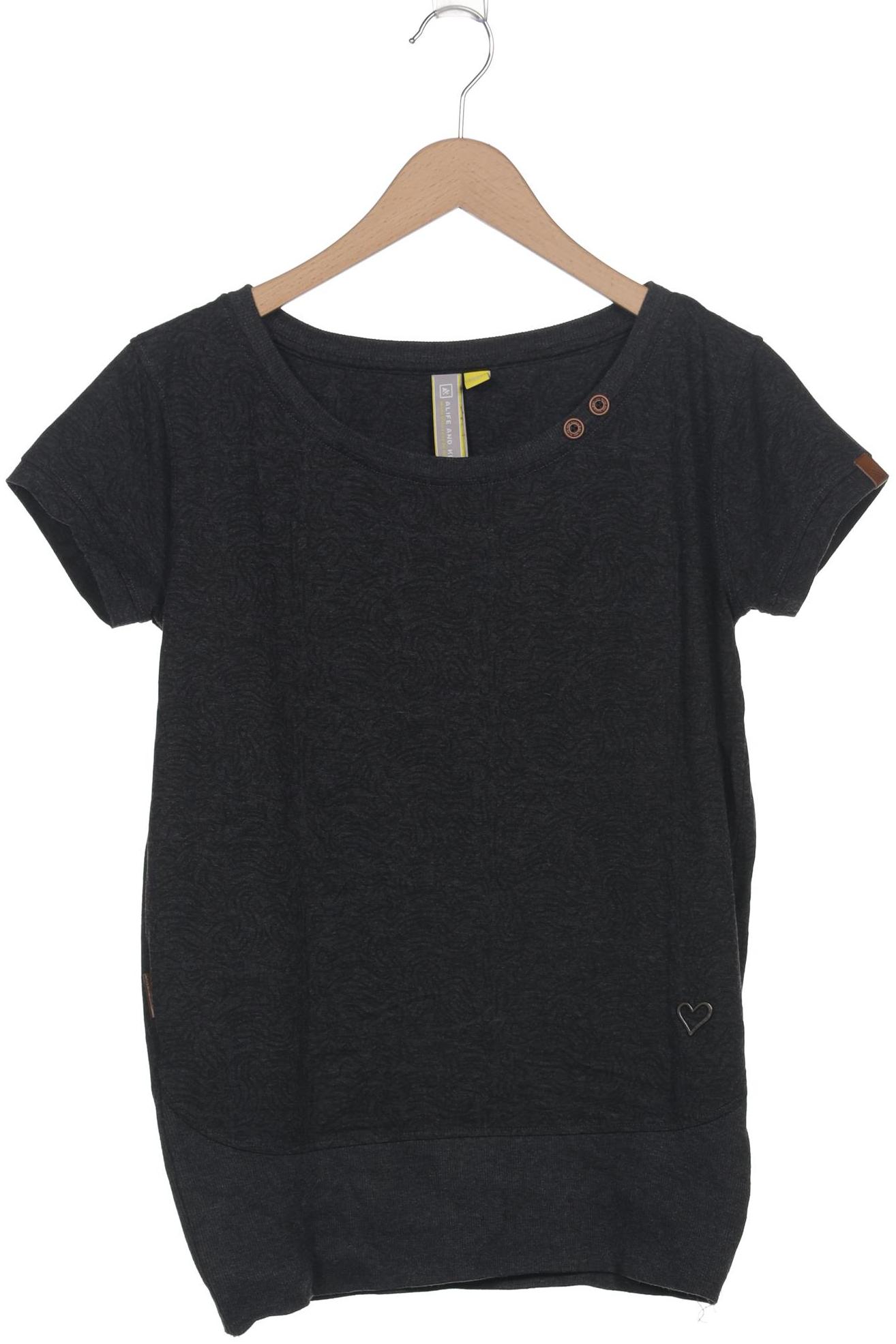 

Alife & Kickin Damen T-Shirt, grau, Gr. 38