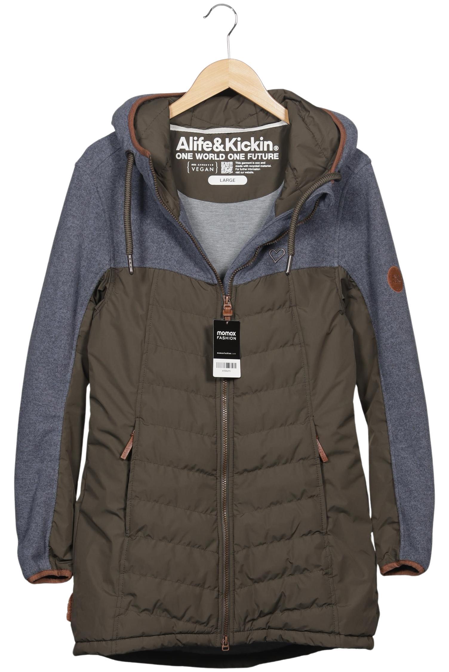 

Alife & Kickin Damen Mantel, grün, Gr. 42