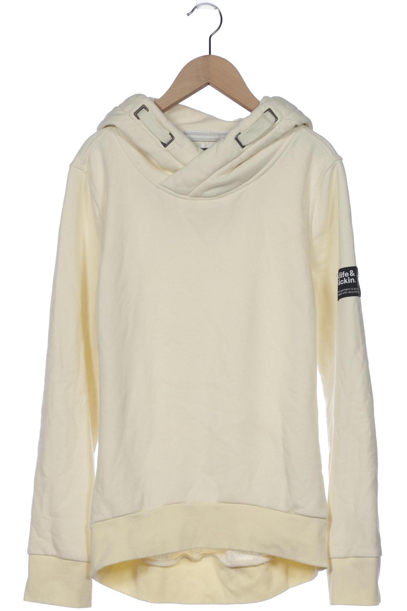 

Alife & Kickin Damen Kapuzenpullover, gelb