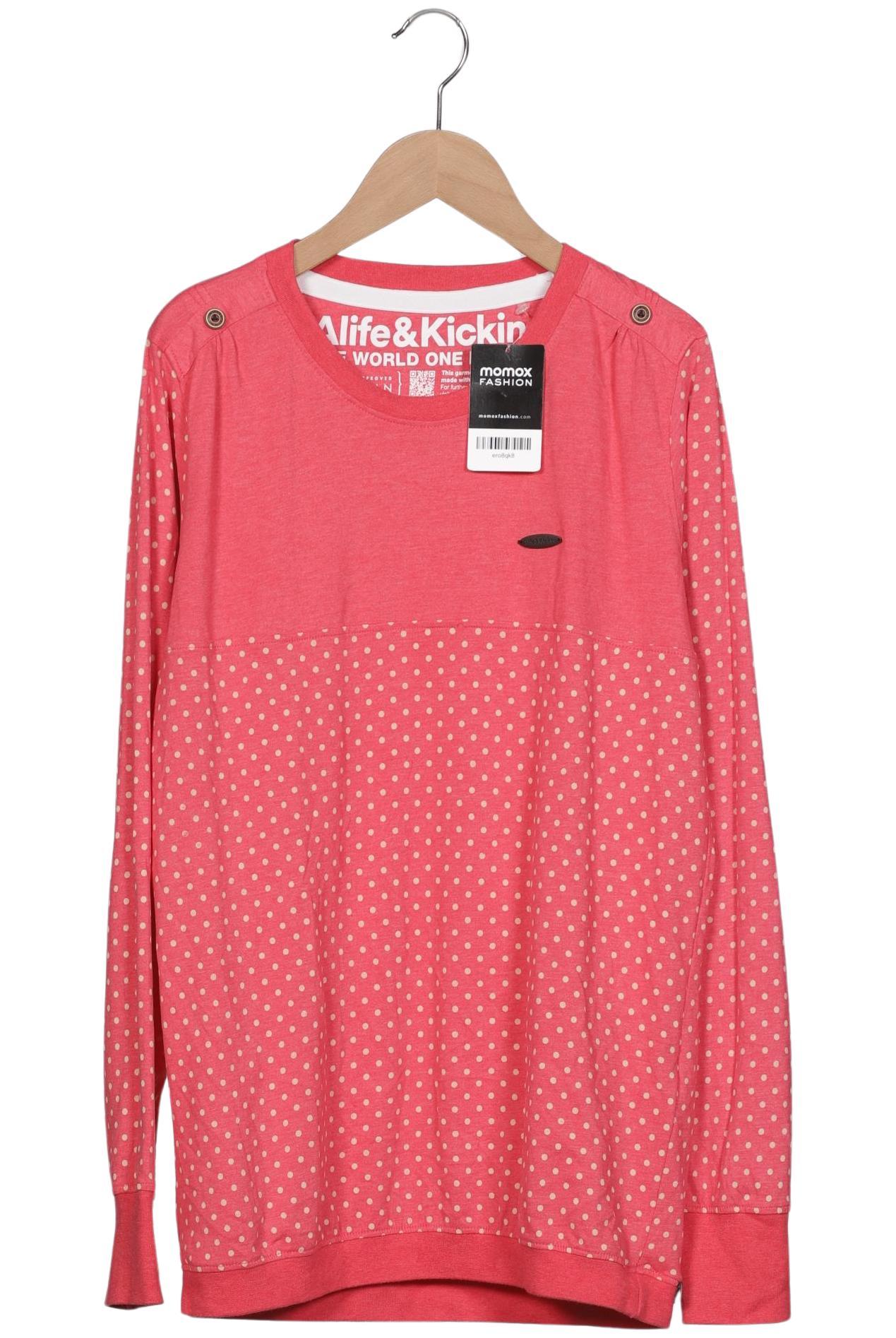 

Alife & Kickin Damen Langarmshirt, pink, Gr. 42