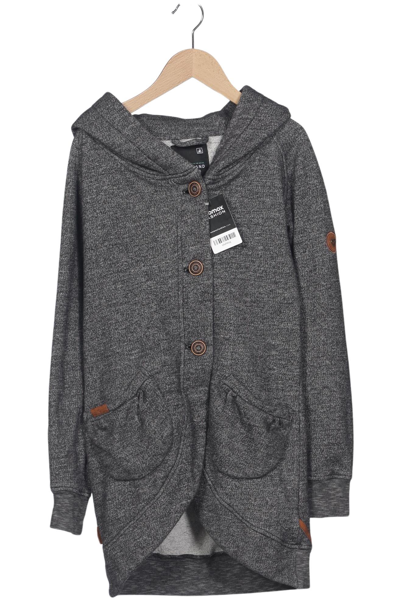 

Alife & Kickin Damen Kapuzenpullover, grau, Gr. 36