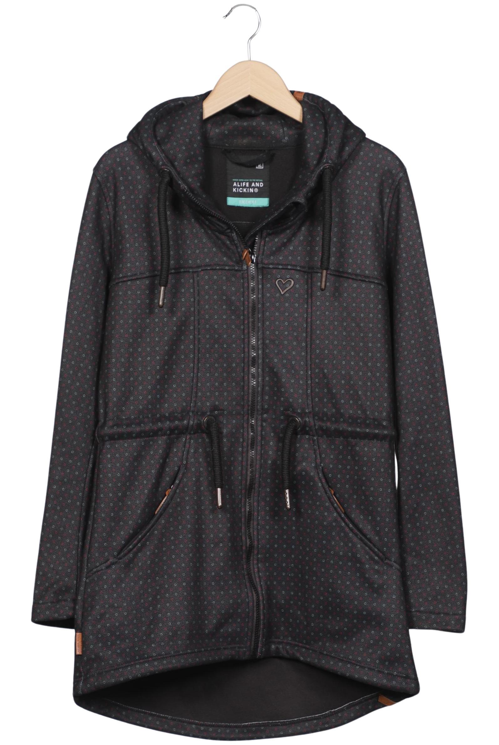 

Alife & Kickin Damen Mantel, schwarz, Gr. 38