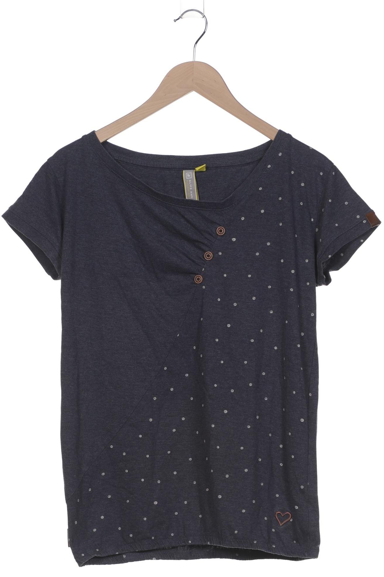 

Alife & Kickin Damen T-Shirt, marineblau, Gr. 42
