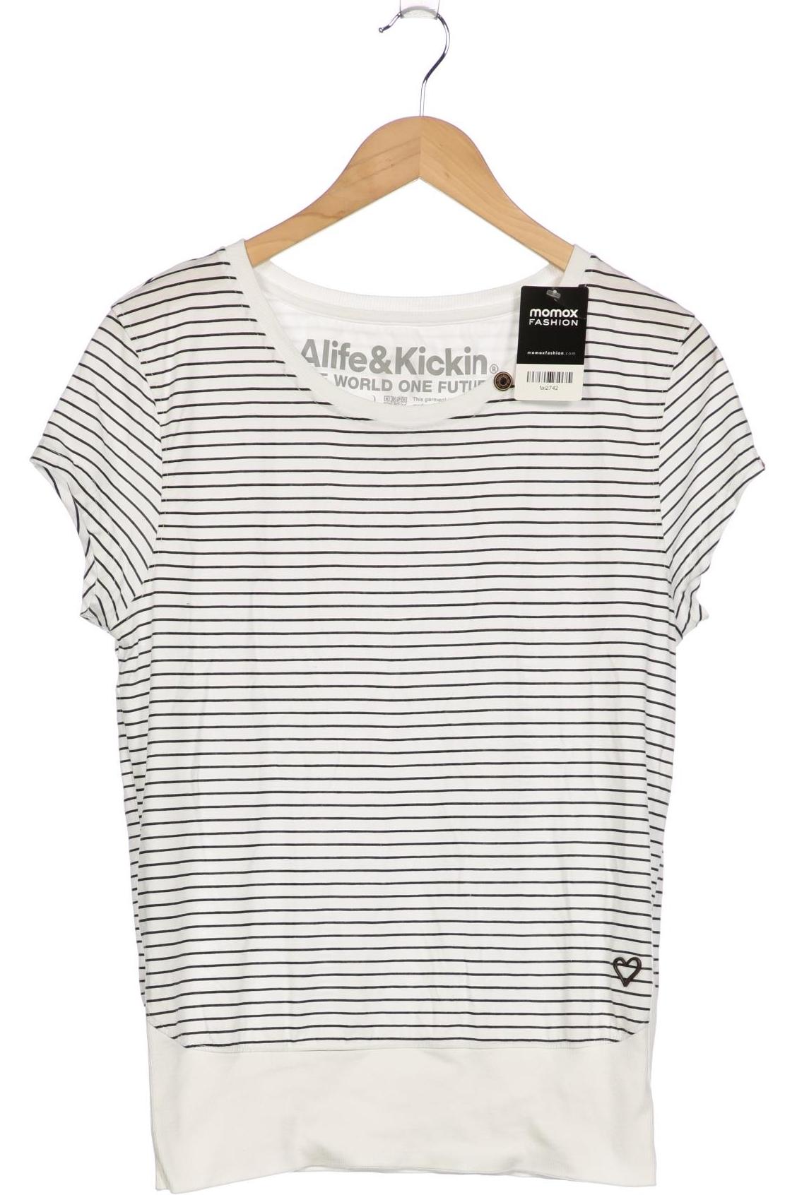 

Alife & Kickin Damen T-Shirt, weiß, Gr. 42