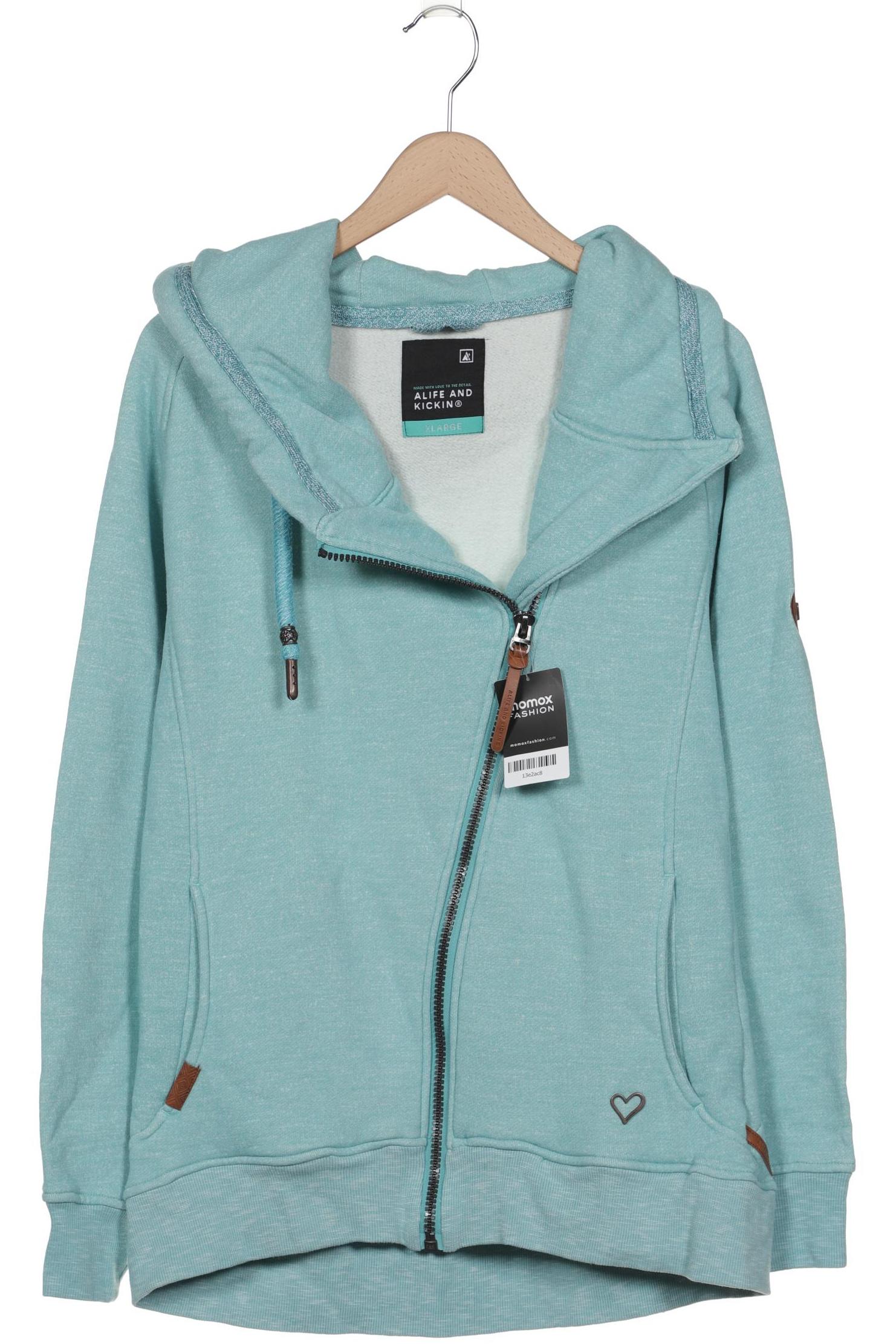 

Alife & Kickin Damen Kapuzenpullover, hellblau, Gr. 44