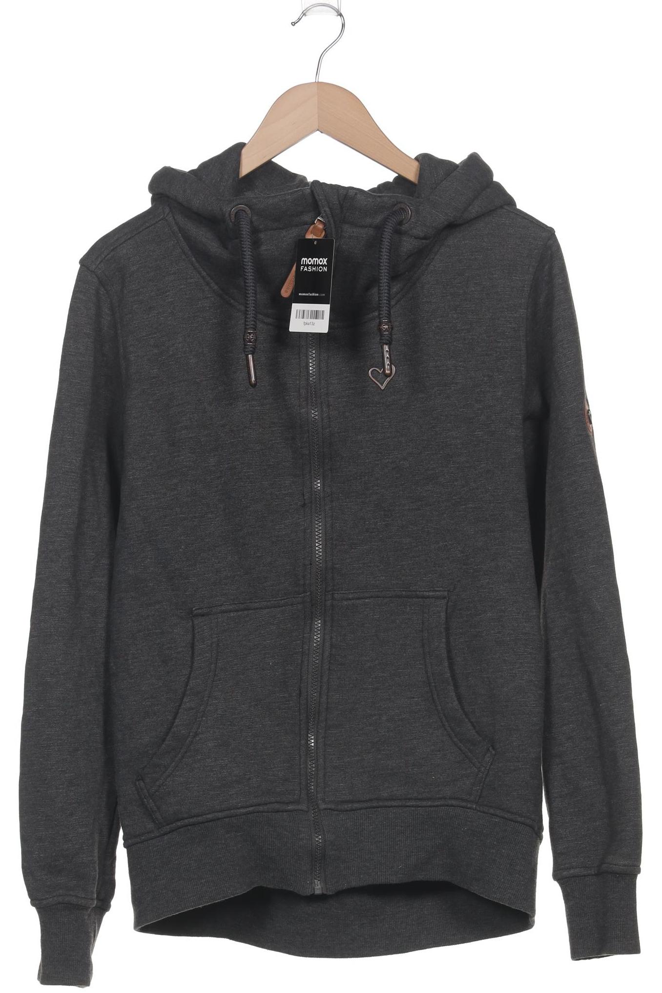 

Alife & Kickin Damen Kapuzenpullover, grau, Gr. 42
