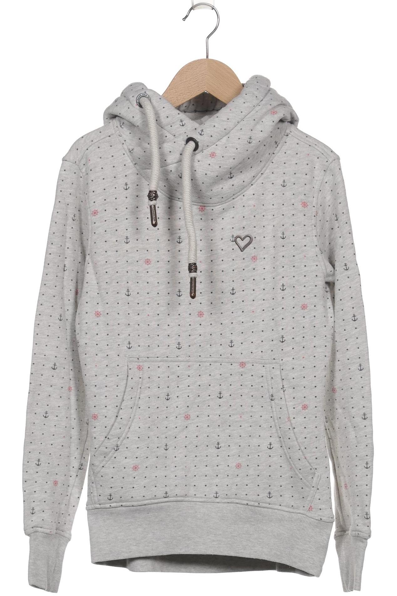 

Alife & Kickin Damen Kapuzenpullover, grau, Gr. 34