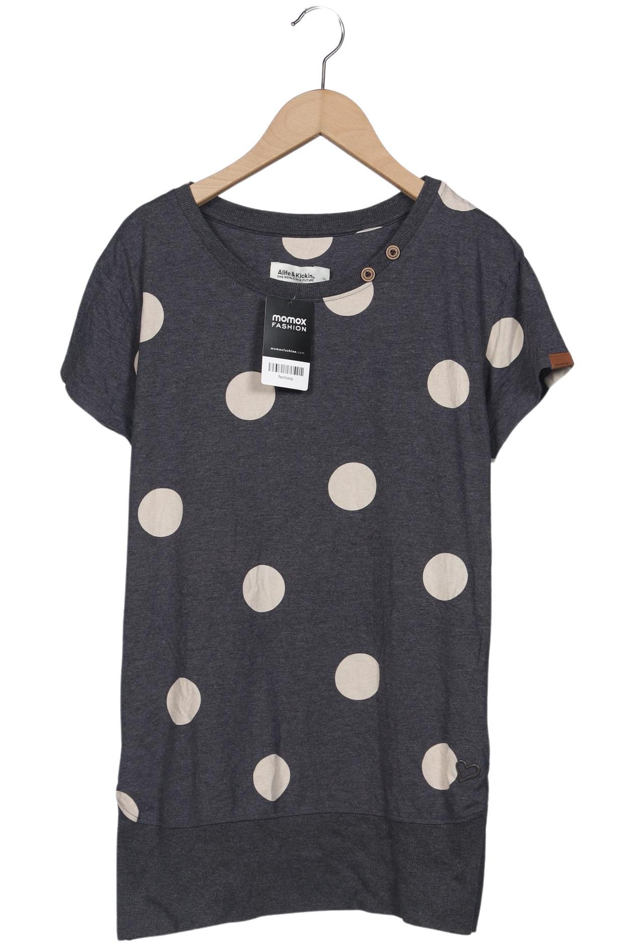 

Alife & Kickin Damen T-Shirt, grau, Gr. 44