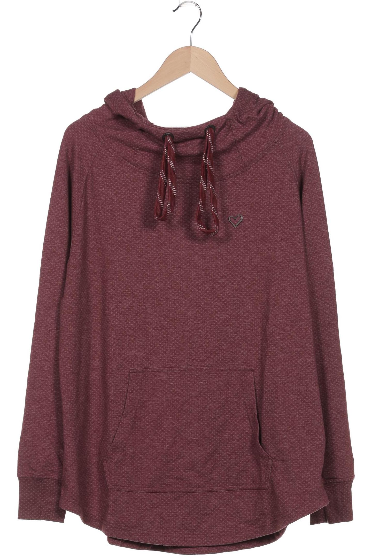 

Alife & Kickin Damen Kapuzenpullover, bordeaux, Gr. 42