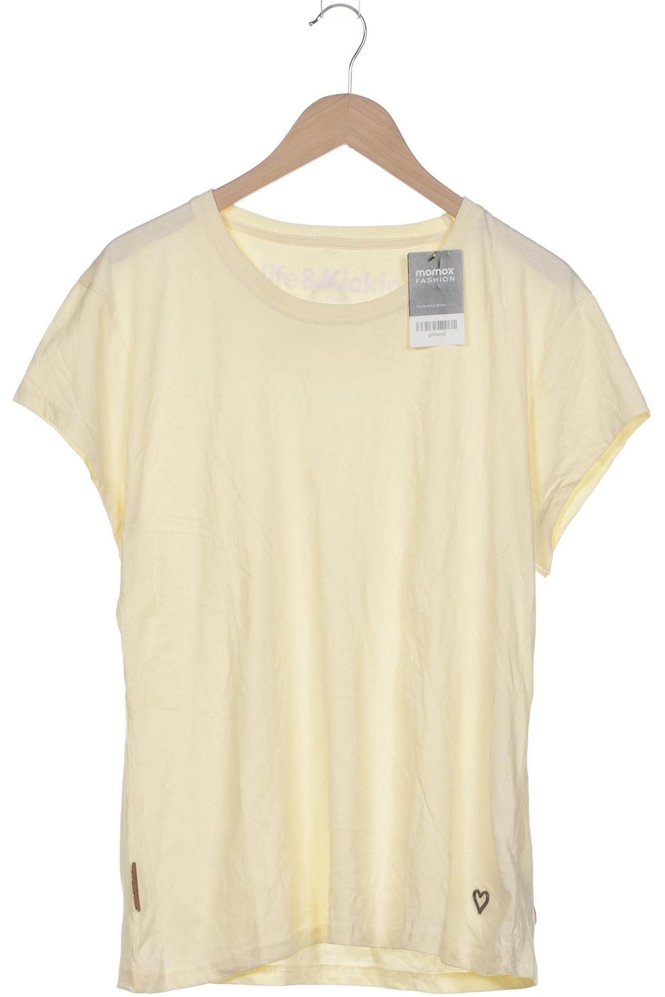 

Alife & Kickin Damen T-Shirt, gelb, Gr. 44