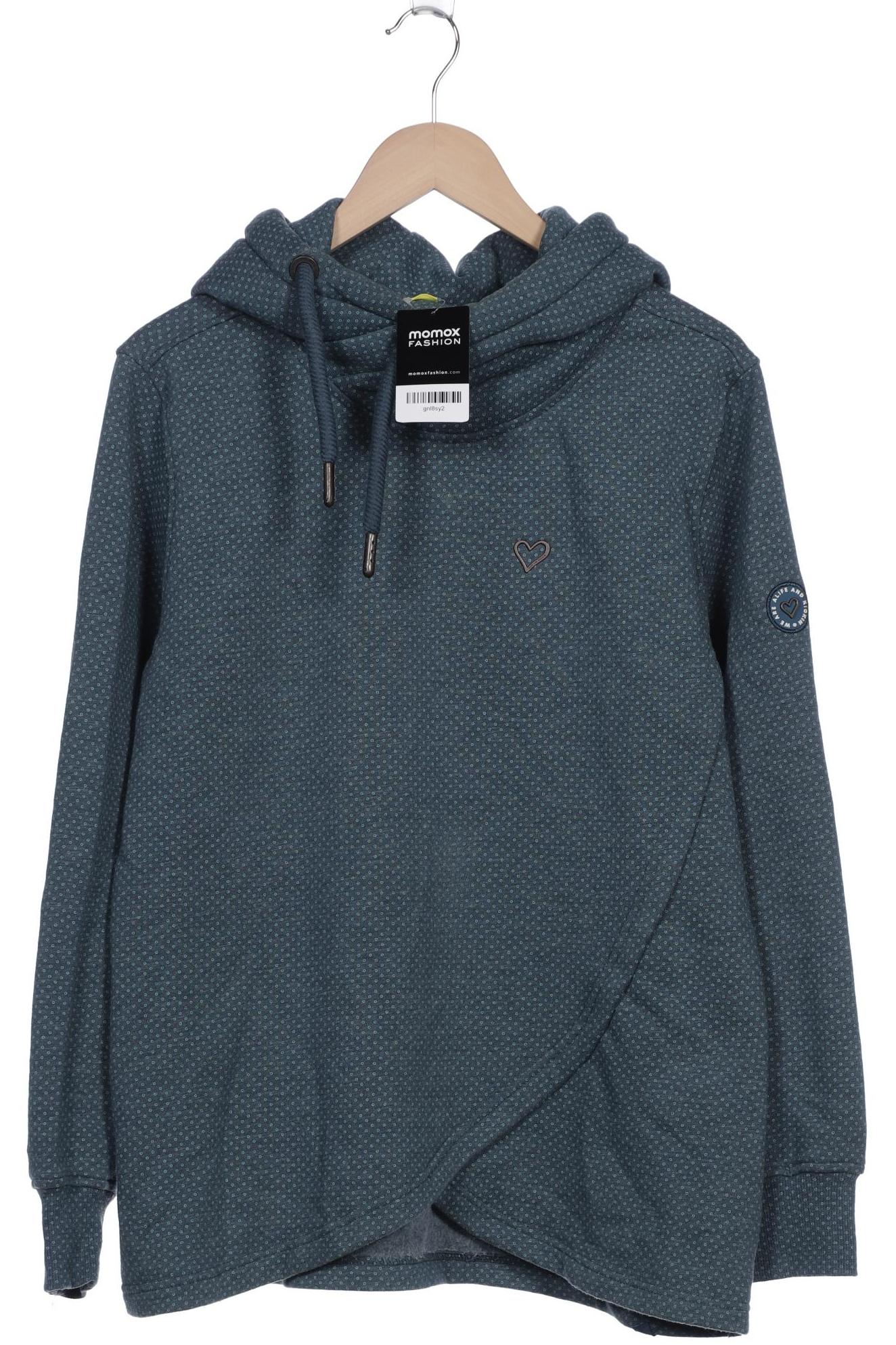 

Alife & Kickin Damen Kapuzenpullover, türkis