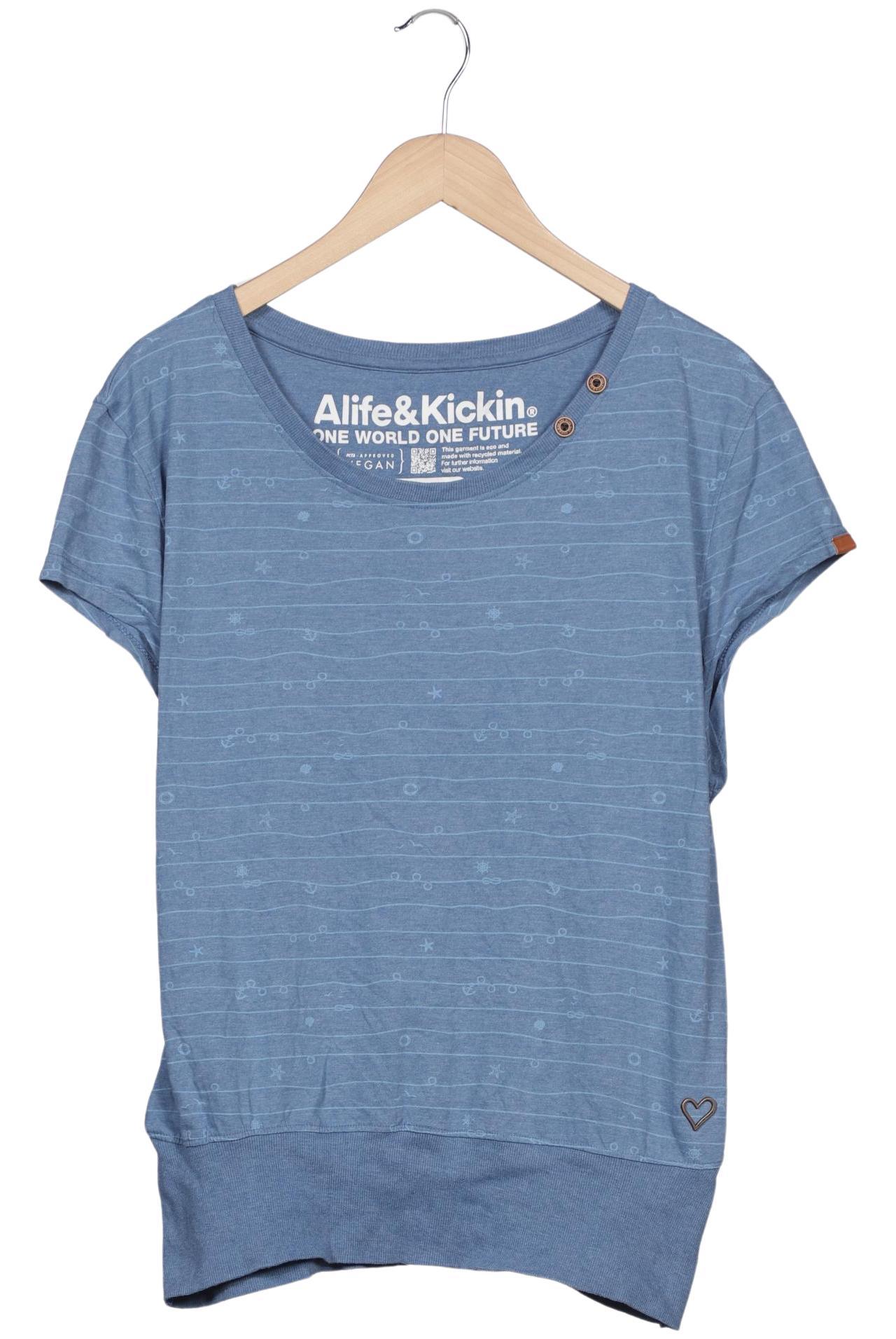 

Alife & Kickin Damen T-Shirt, blau, Gr. 46