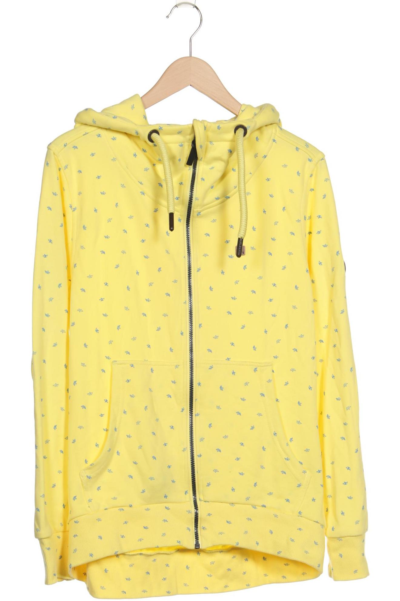 

Alife & Kickin Damen Kapuzenpullover, gelb, Gr. 42