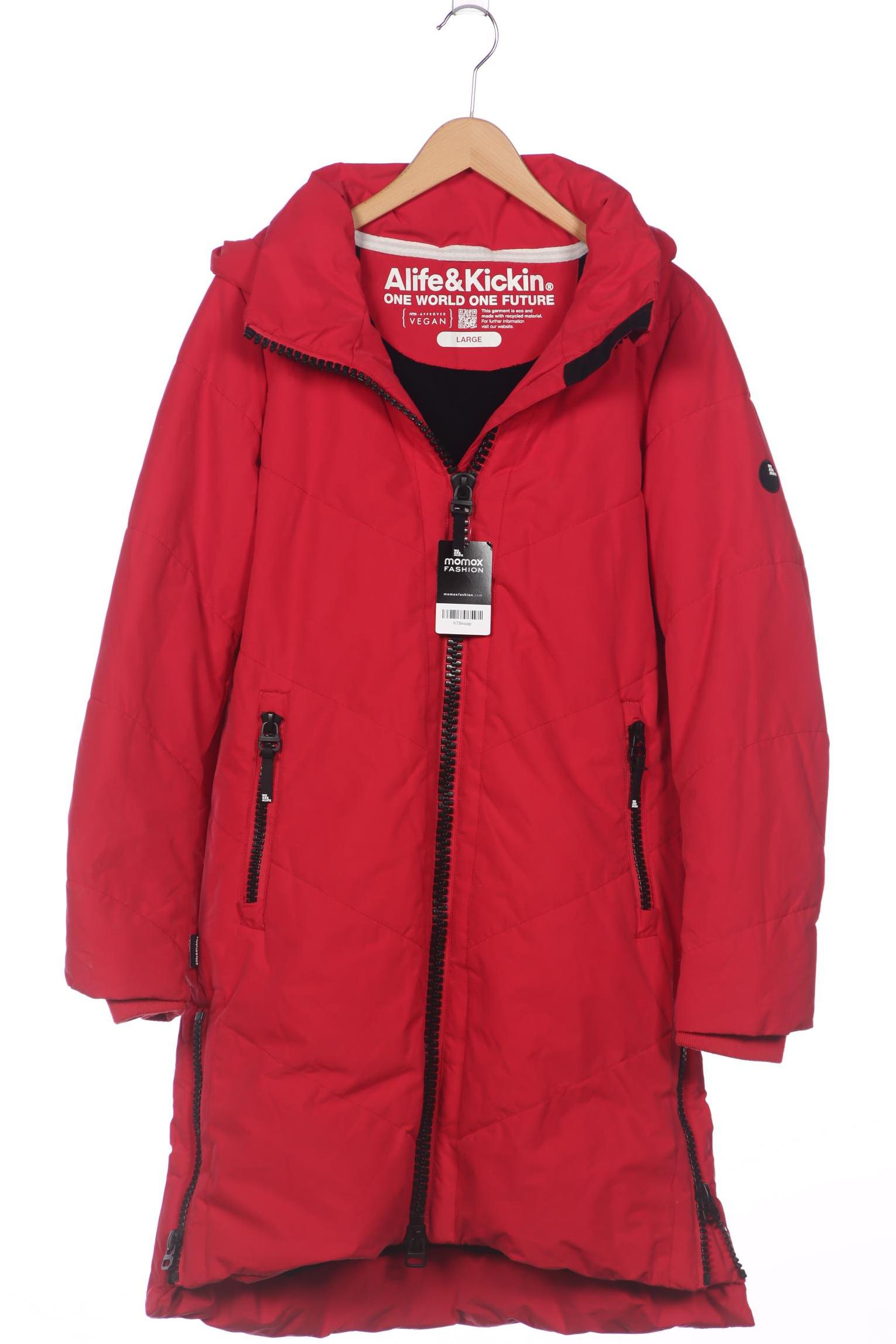 

Alife & Kickin Damen Mantel, rot, Gr. 42