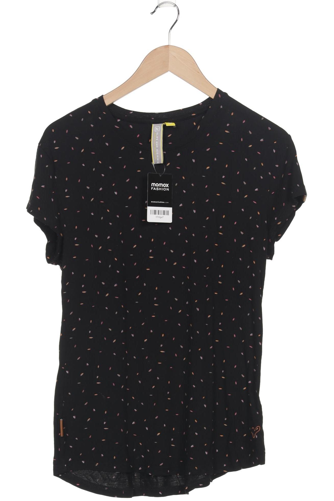 

Alife & Kickin Damen T-Shirt, schwarz, Gr. 38
