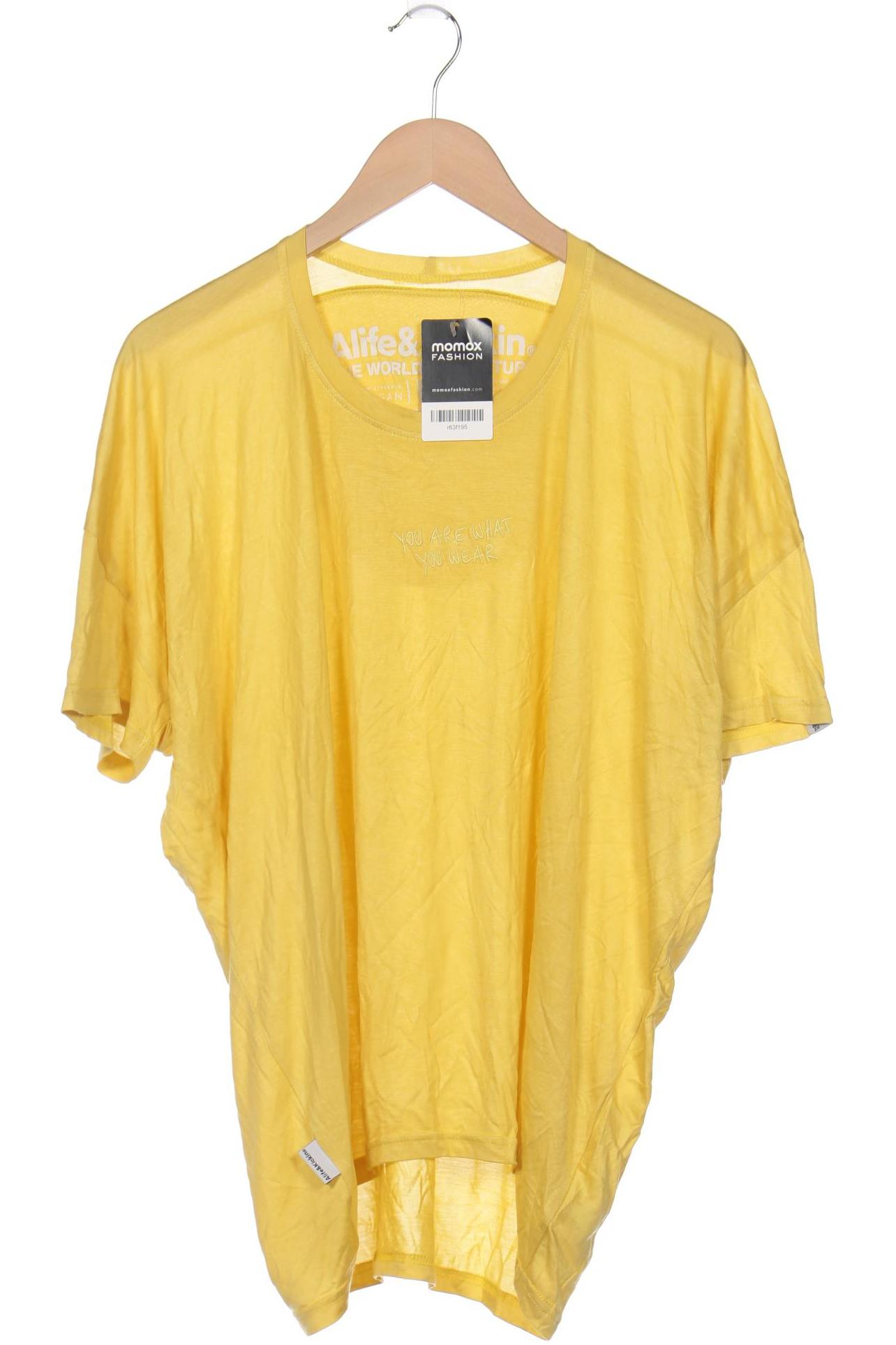 

Alife & Kickin Damen T-Shirt, gelb, Gr. 36