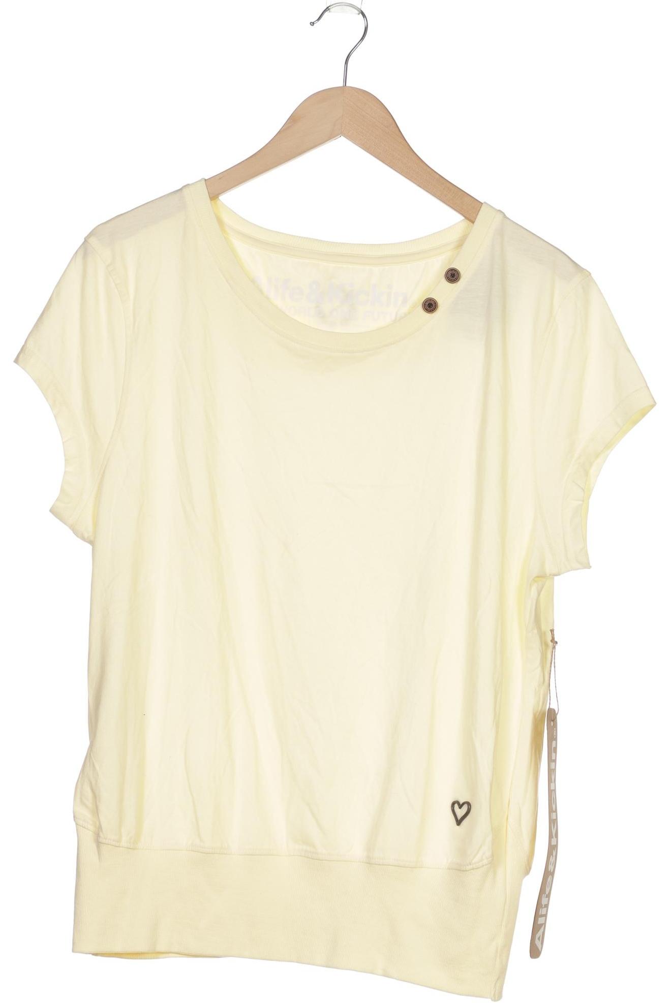 

Alife & Kickin Damen T-Shirt, gelb, Gr. 44