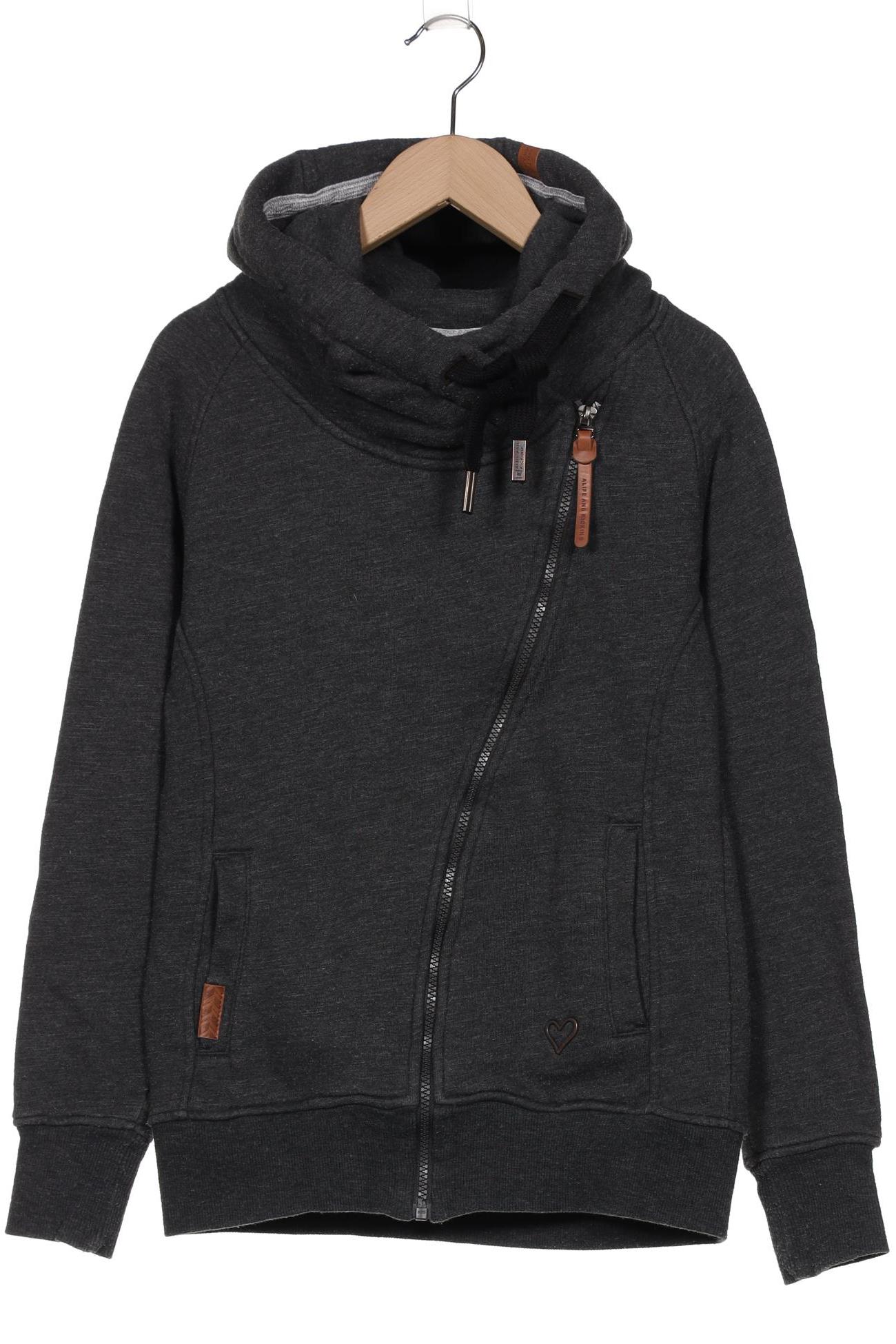 

Alife & Kickin Damen Kapuzenpullover, grau