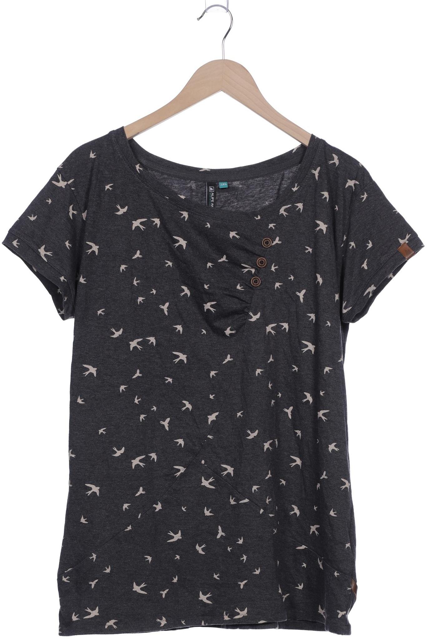 

Alife & Kickin Damen T-Shirt, grau, Gr. 48