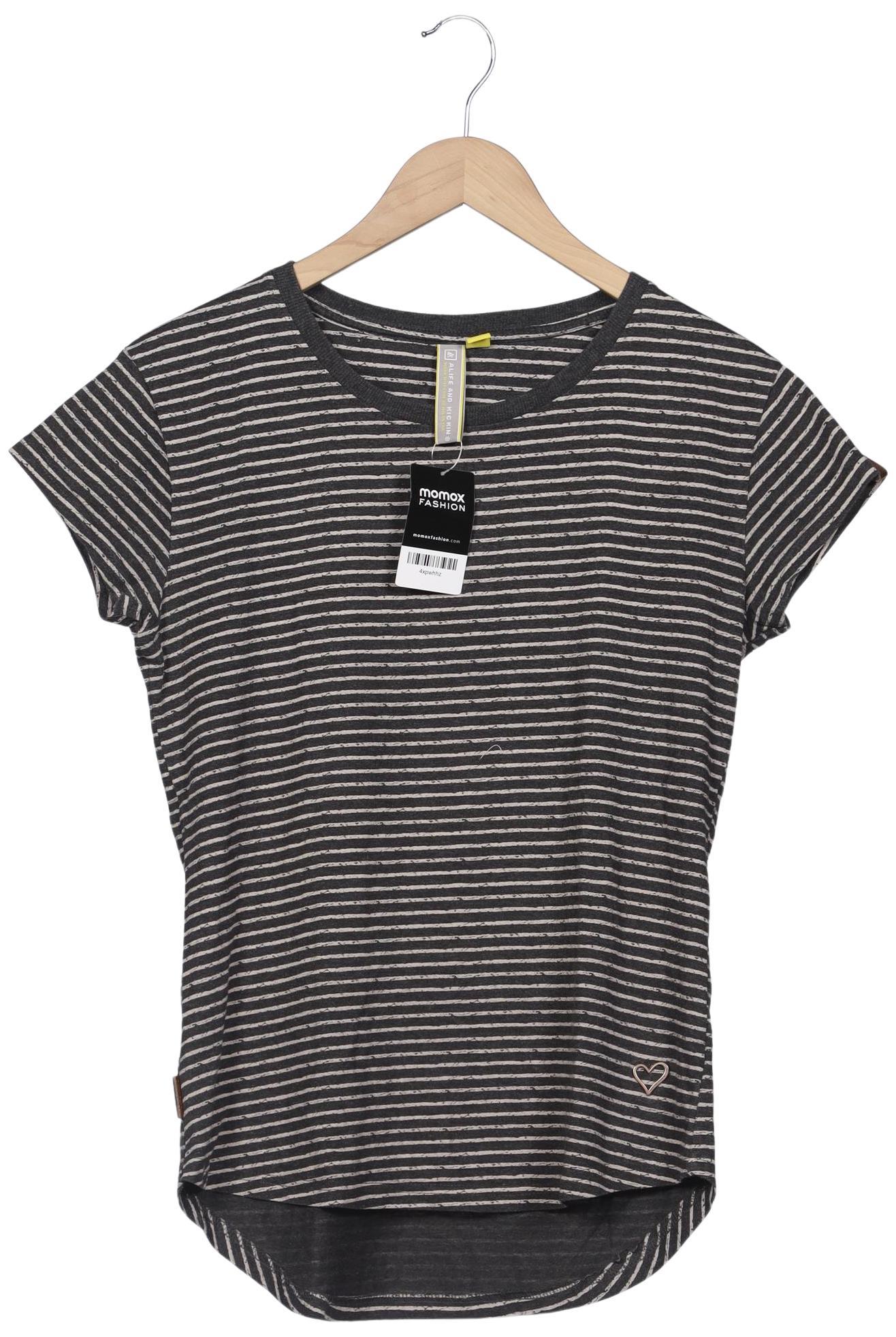 

Alife & Kickin Damen T-Shirt, grau, Gr. 38