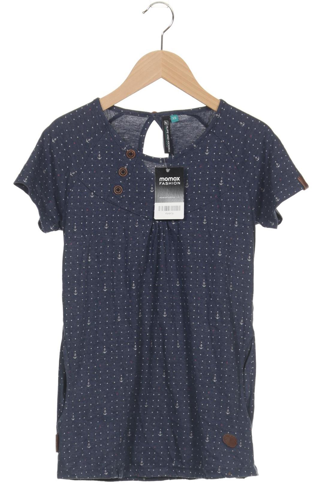 

Alife & Kickin Damen T-Shirt, marineblau, Gr. 34