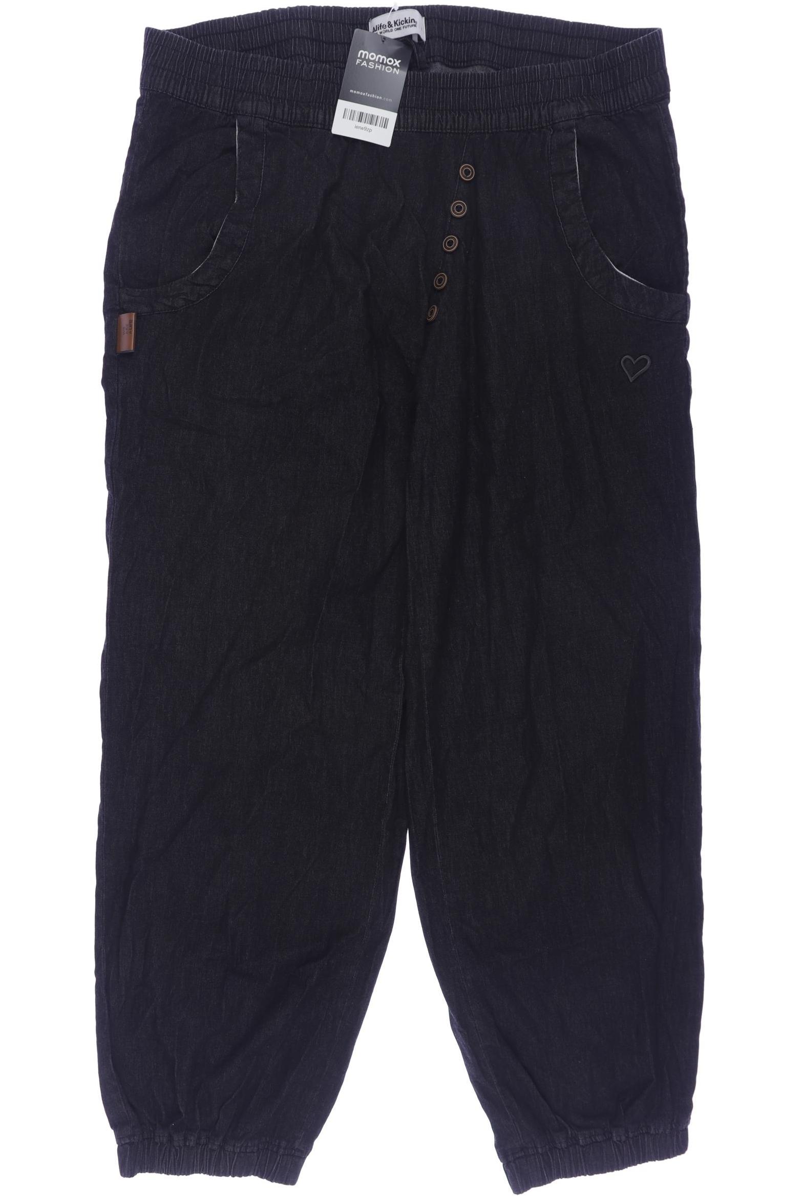 

Alife & Kickin Damen Stoffhose, schwarz, Gr. 0