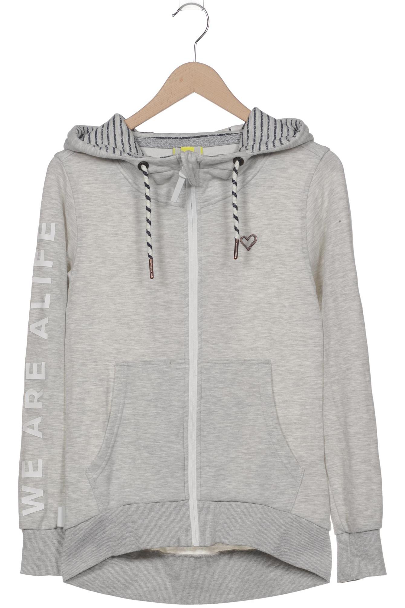 

Alife & Kickin Damen Kapuzenpullover, grau, Gr. 36