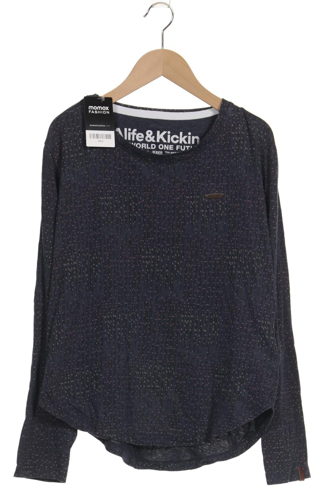 

Alife & Kickin Damen Langarmshirt, marineblau, Gr. 38